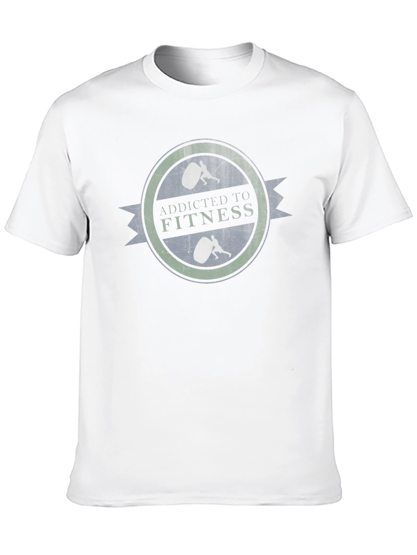 Addicted To Fitness Black T-Shirt