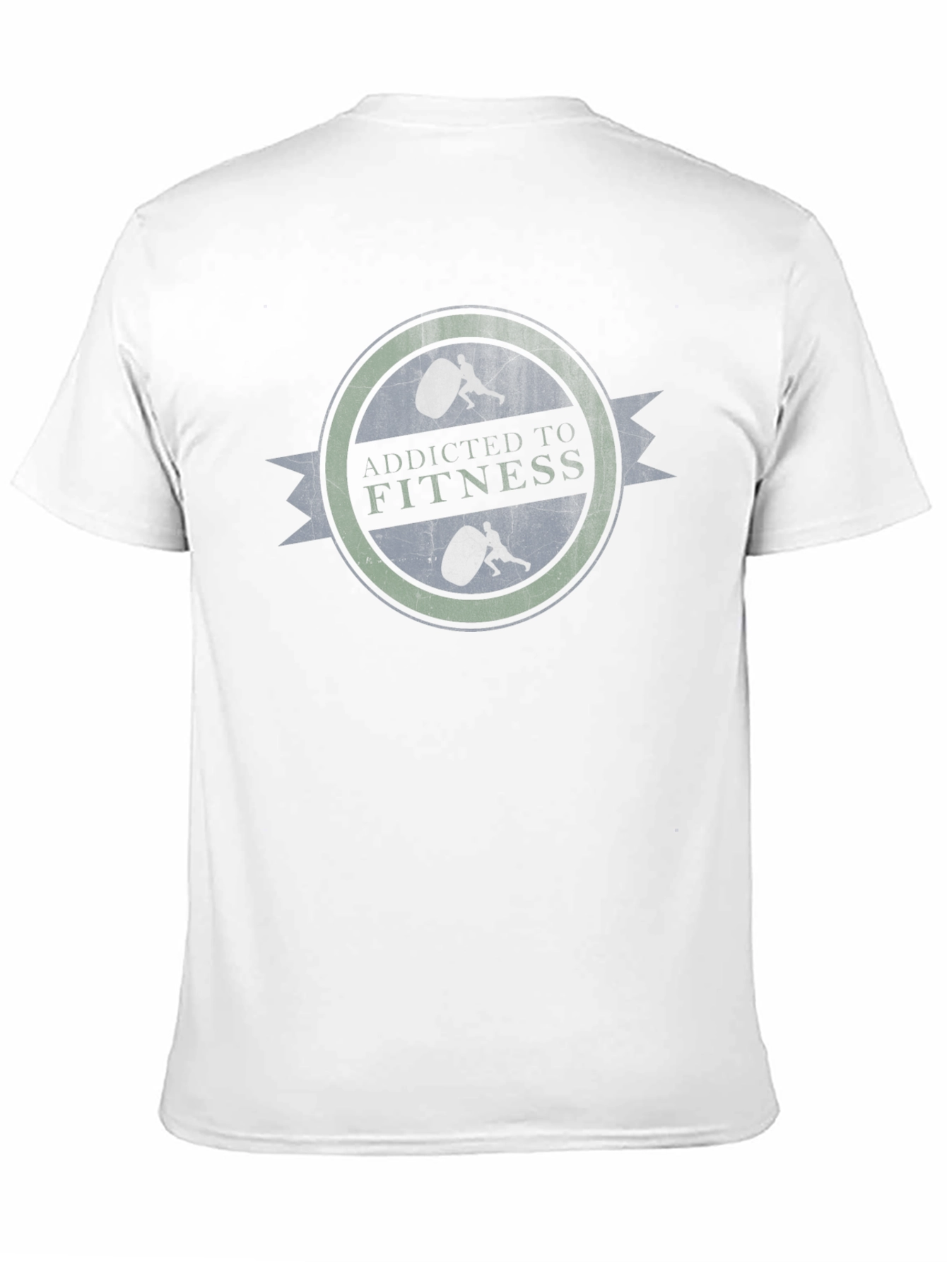 Addicted To Fitness Black T-Shirt