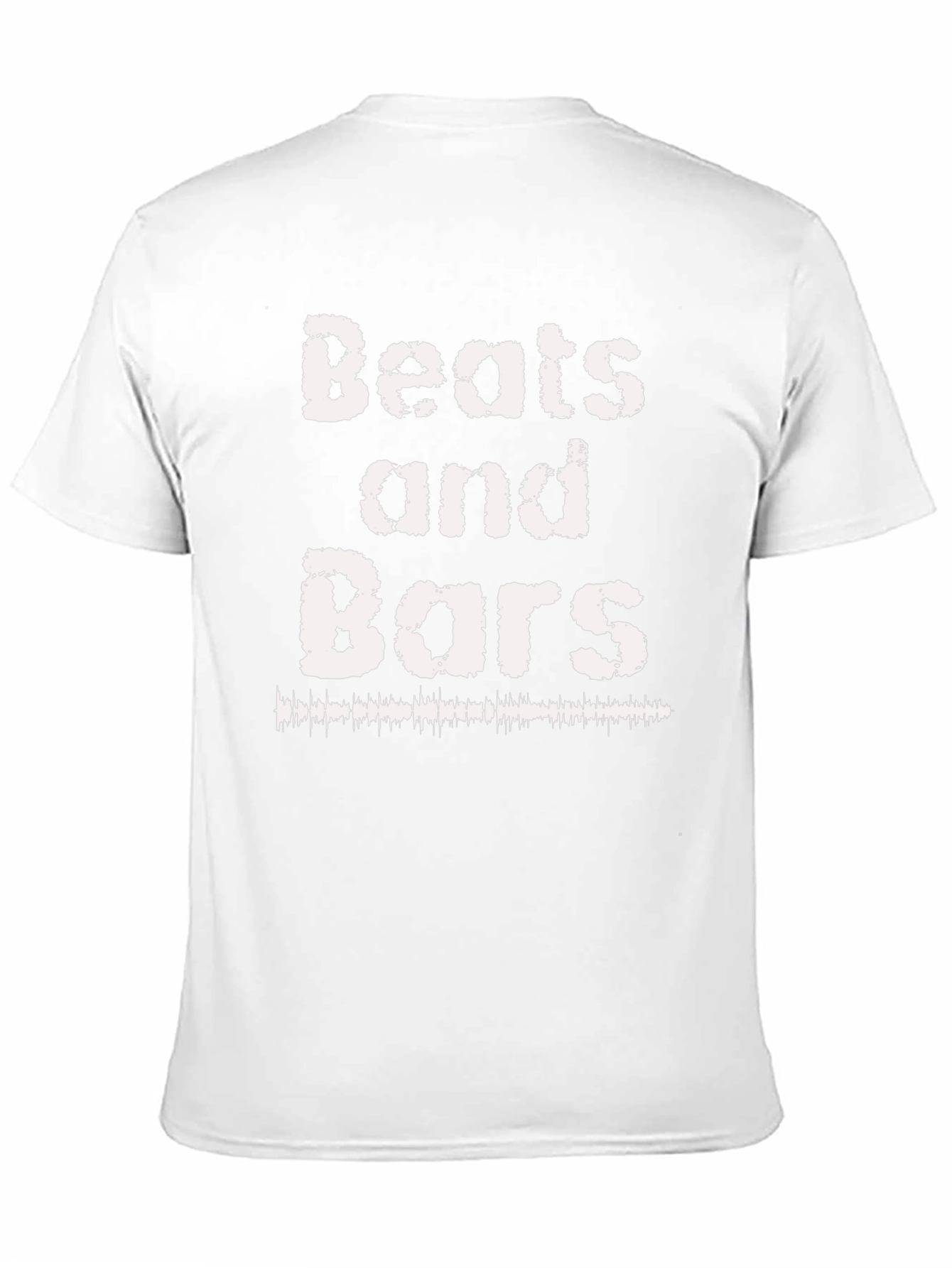 Beats and Bars Black Graphic T-Shirt