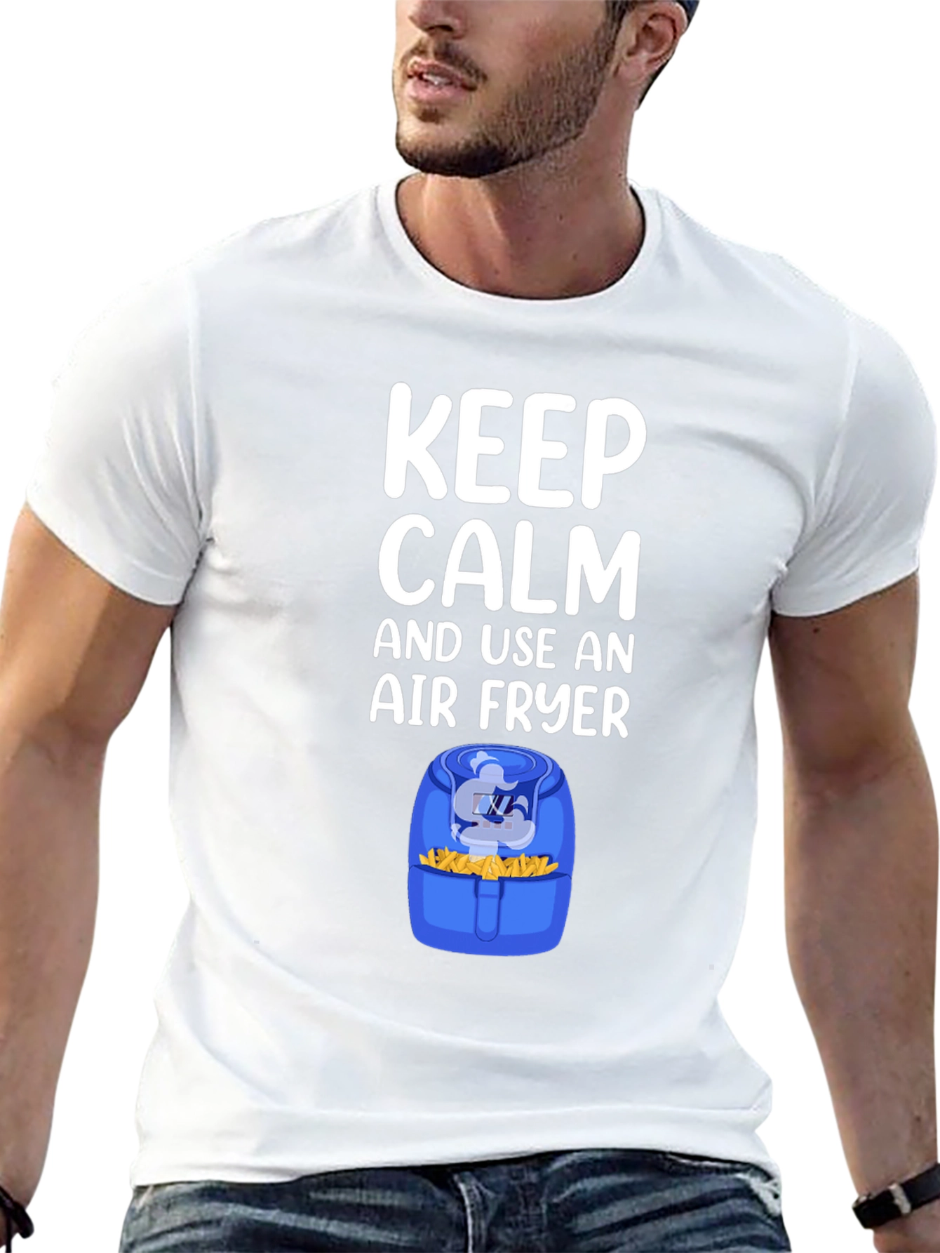 Keep Calm and Use an Air Fryer T-Shirt