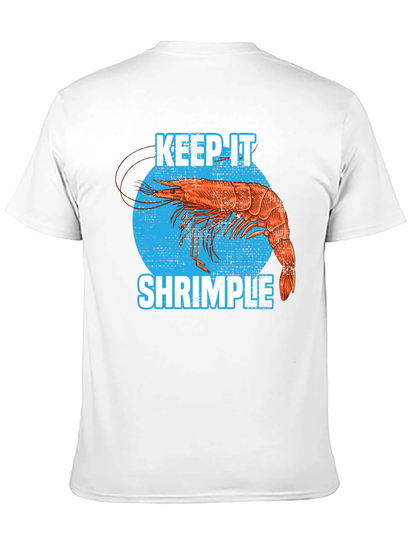 Keep it Shrimple T-Shirt Funny Shrimp Lover Tee