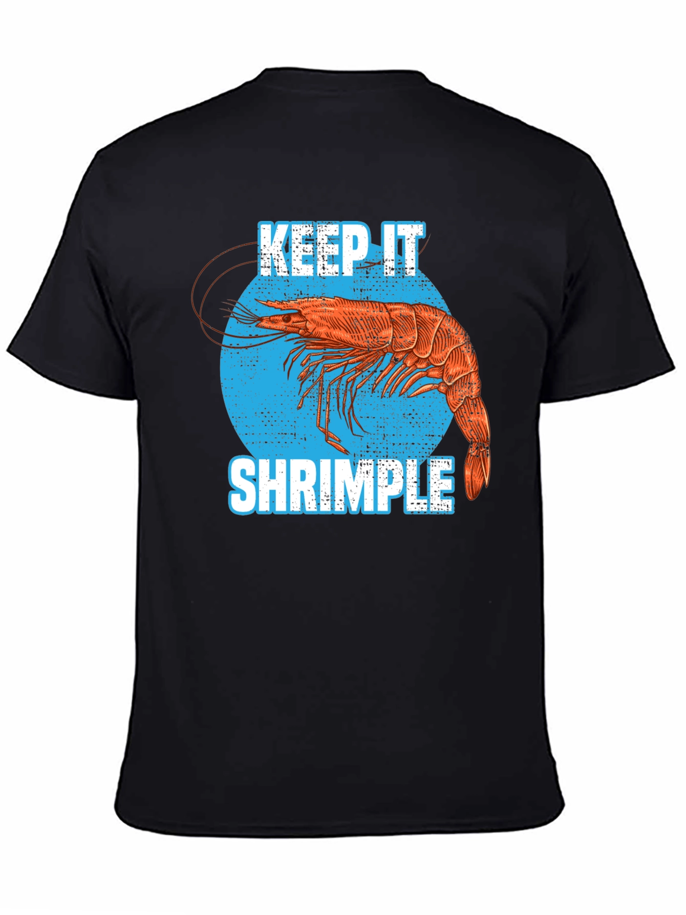 Keep it Shrimple T-Shirt Funny Shrimp Lover Tee