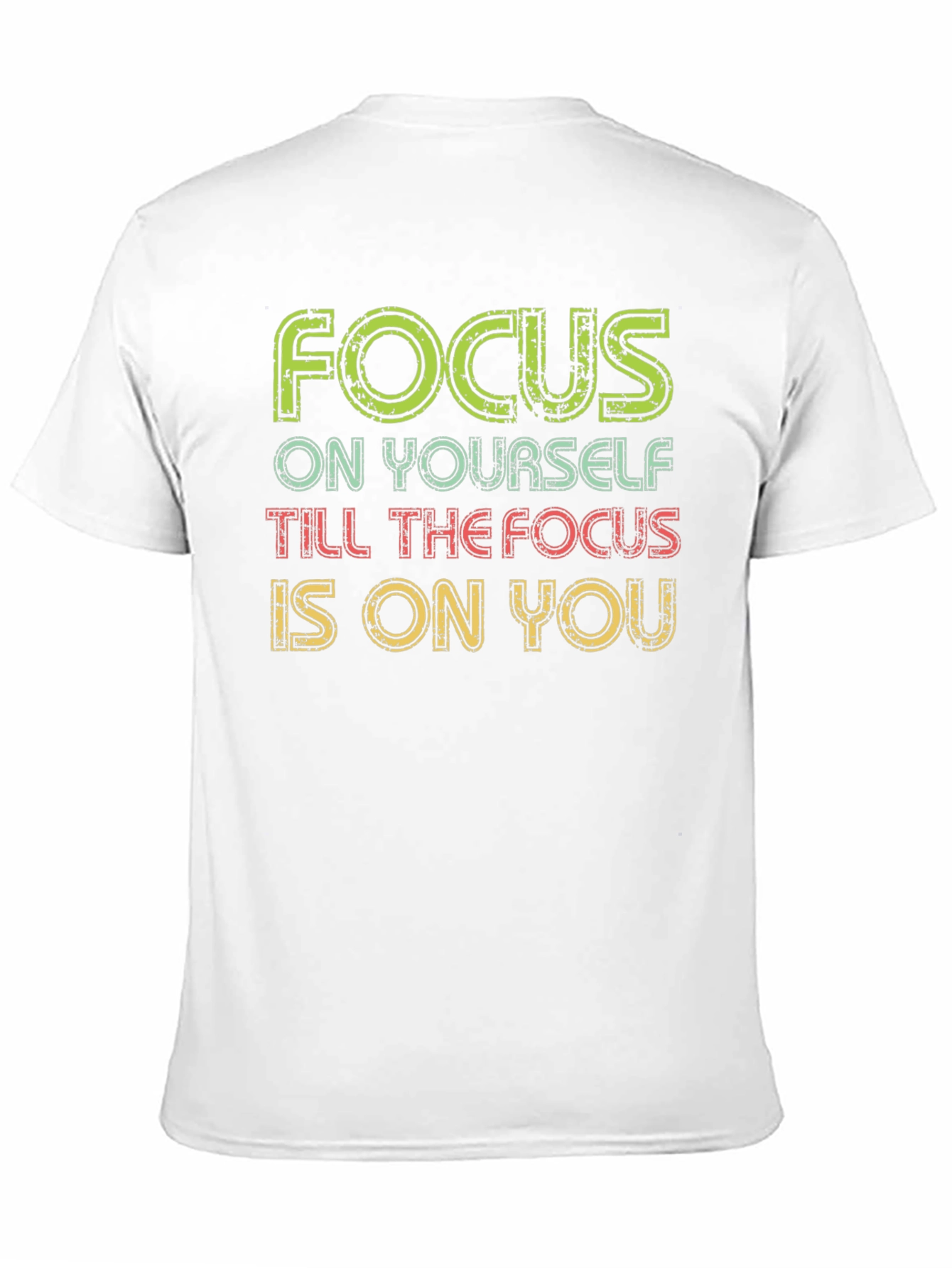 Focus T-Shirt - Motivational Graphic Tee
