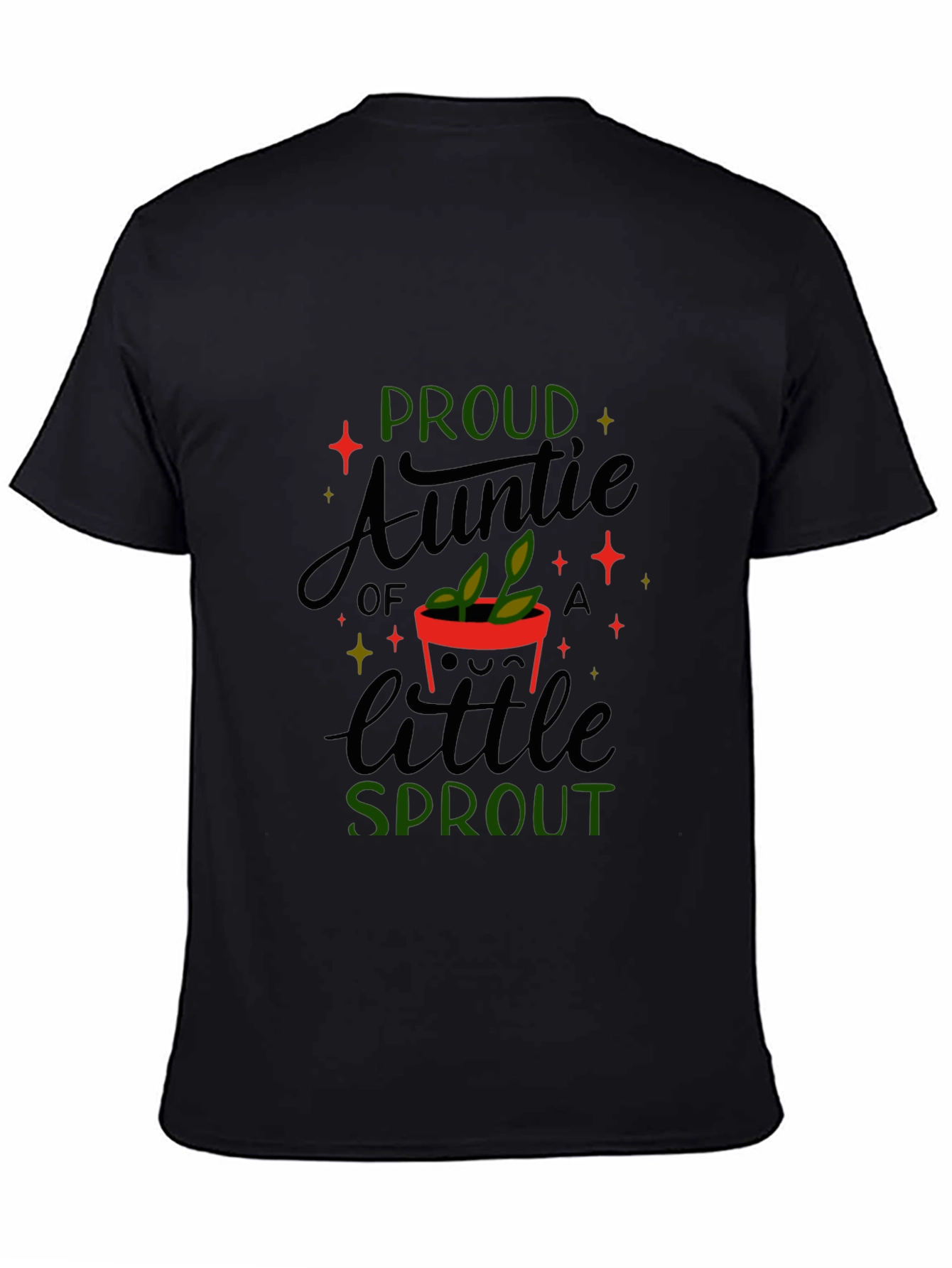 Proud Auntie of a Little Sprout T-Shirt