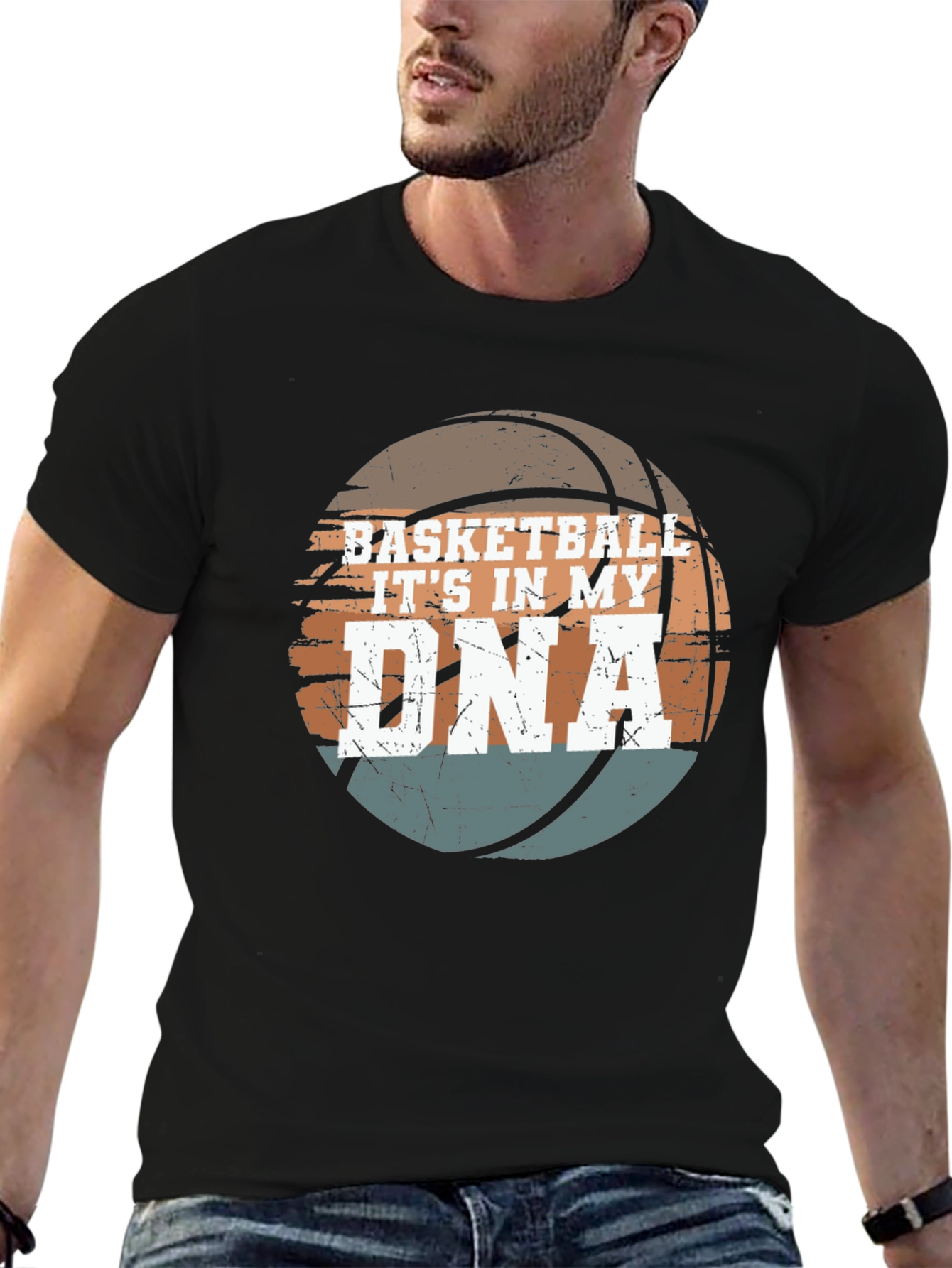 Basketball DNA Graphic T-Shirt