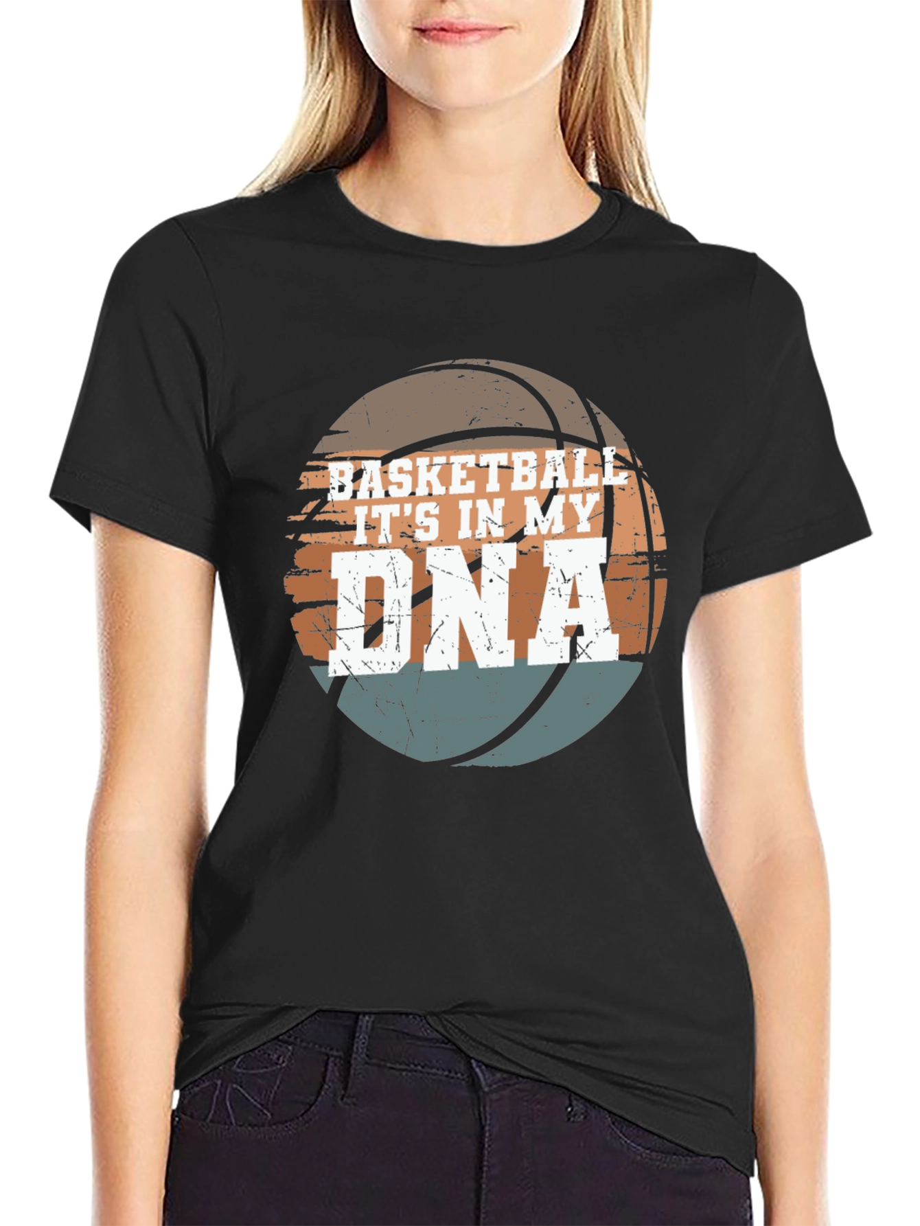 Basketball DNA Graphic T-Shirt