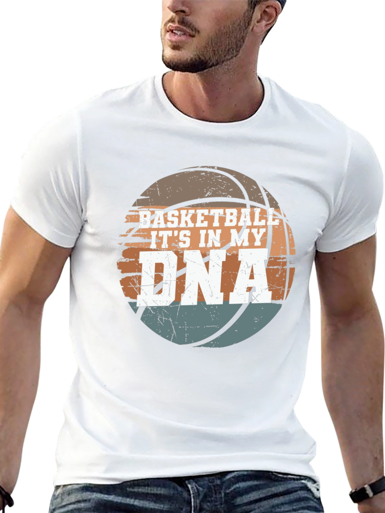 Basketball DNA Graphic T-Shirt