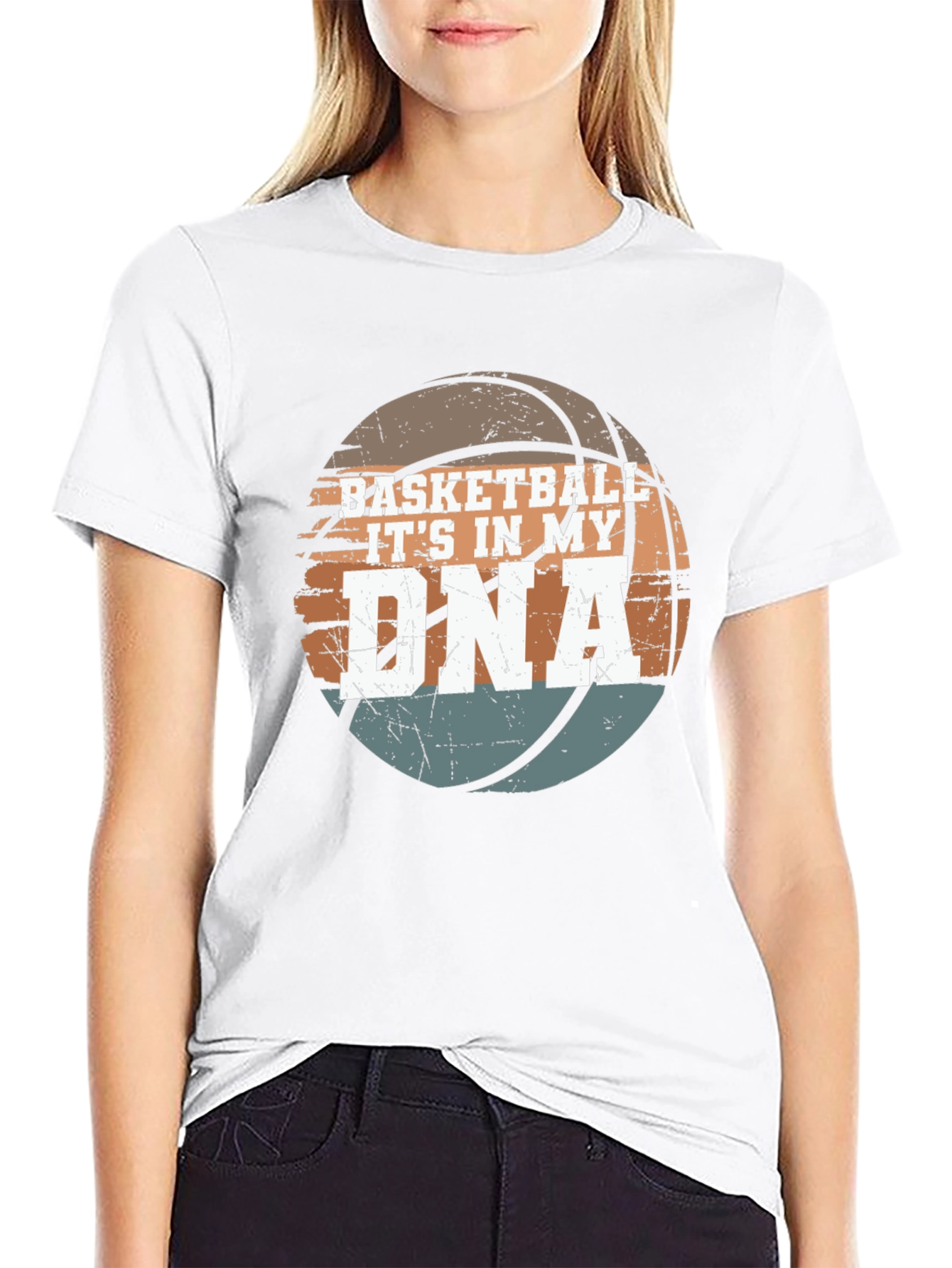 Basketball DNA Graphic T-Shirt