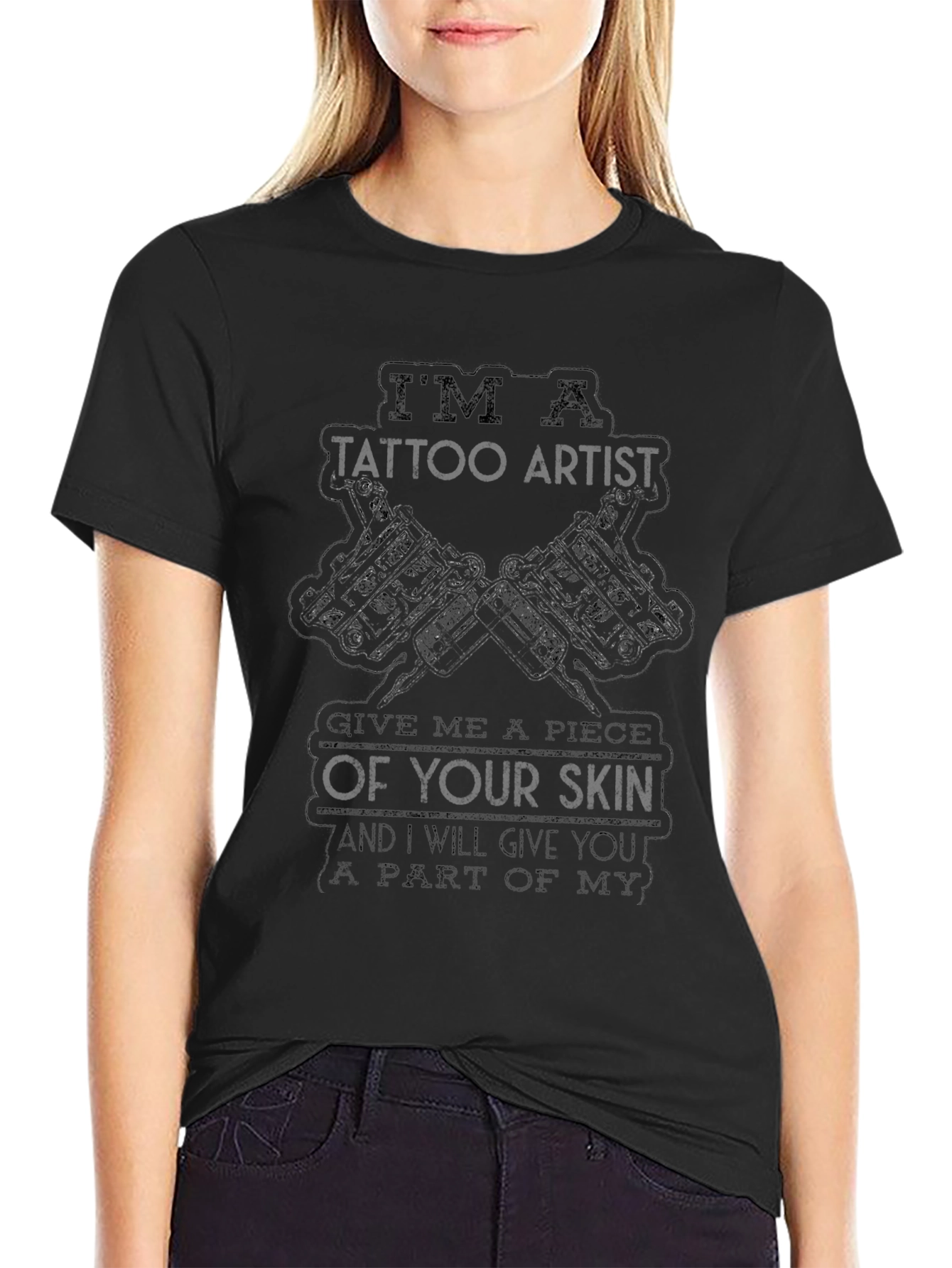 Tattoo Artist Graphic Tee - Skin Art Design