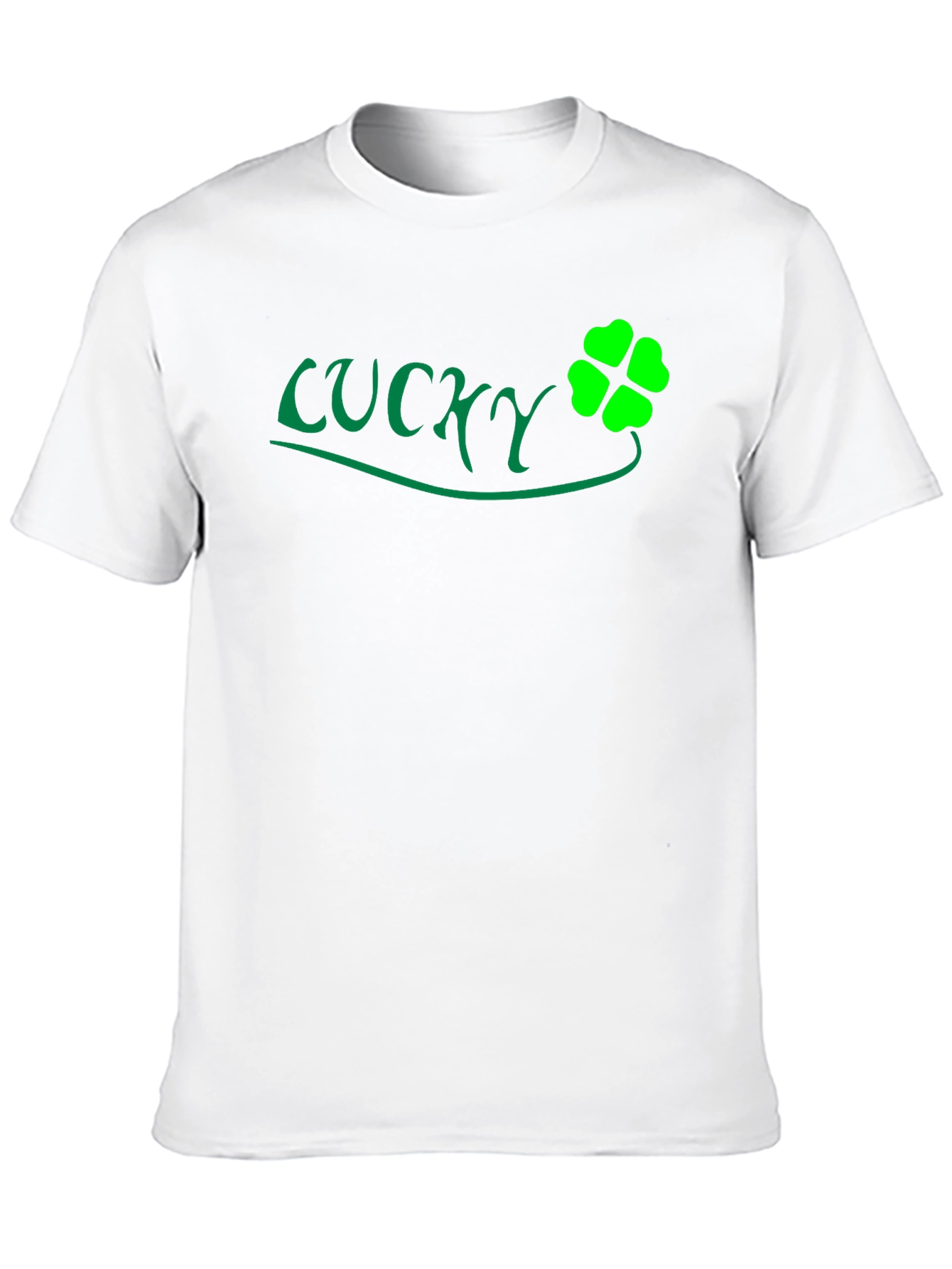 Lucky Clover Black T-Shirt