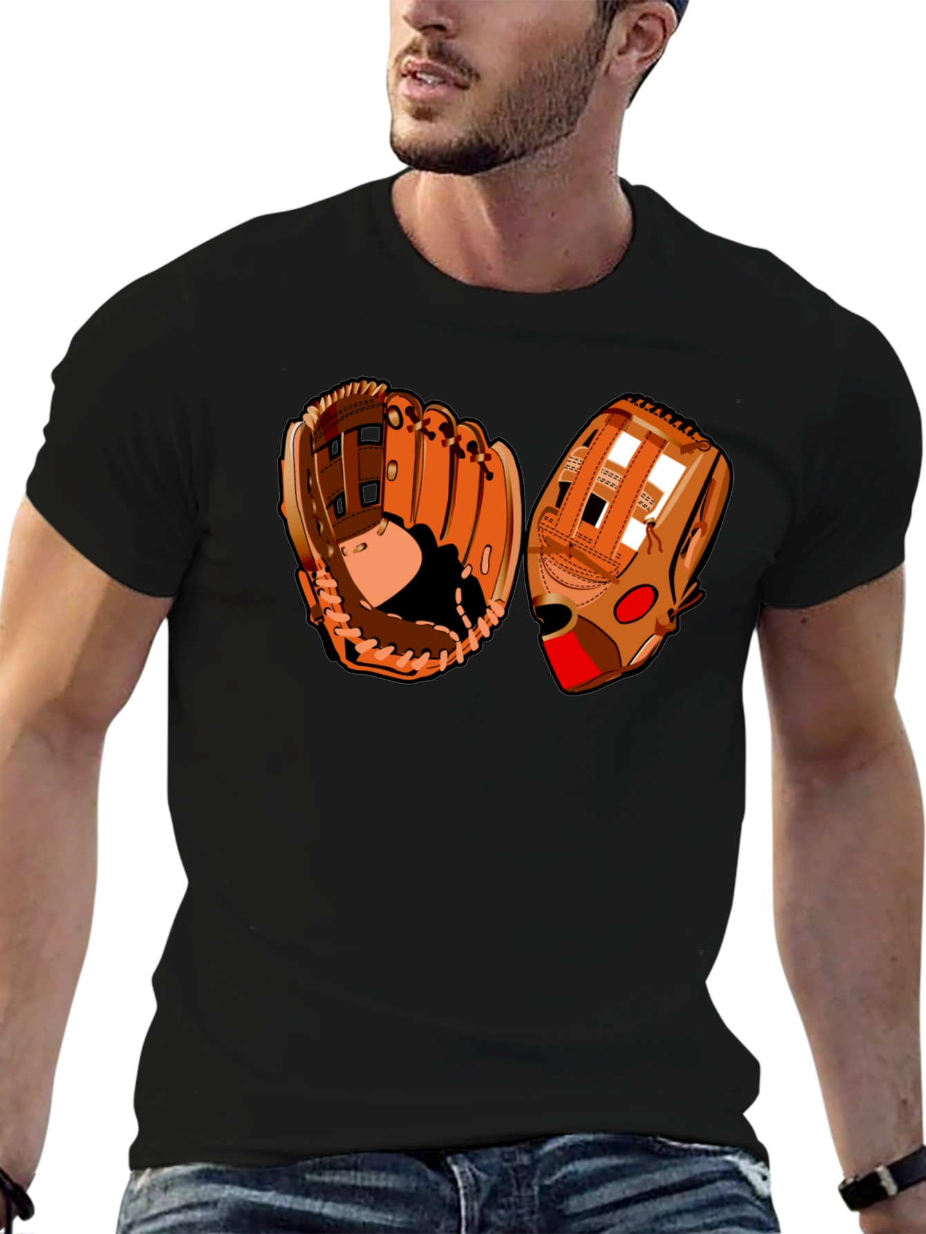 Baseball Gloves Graphic Tee