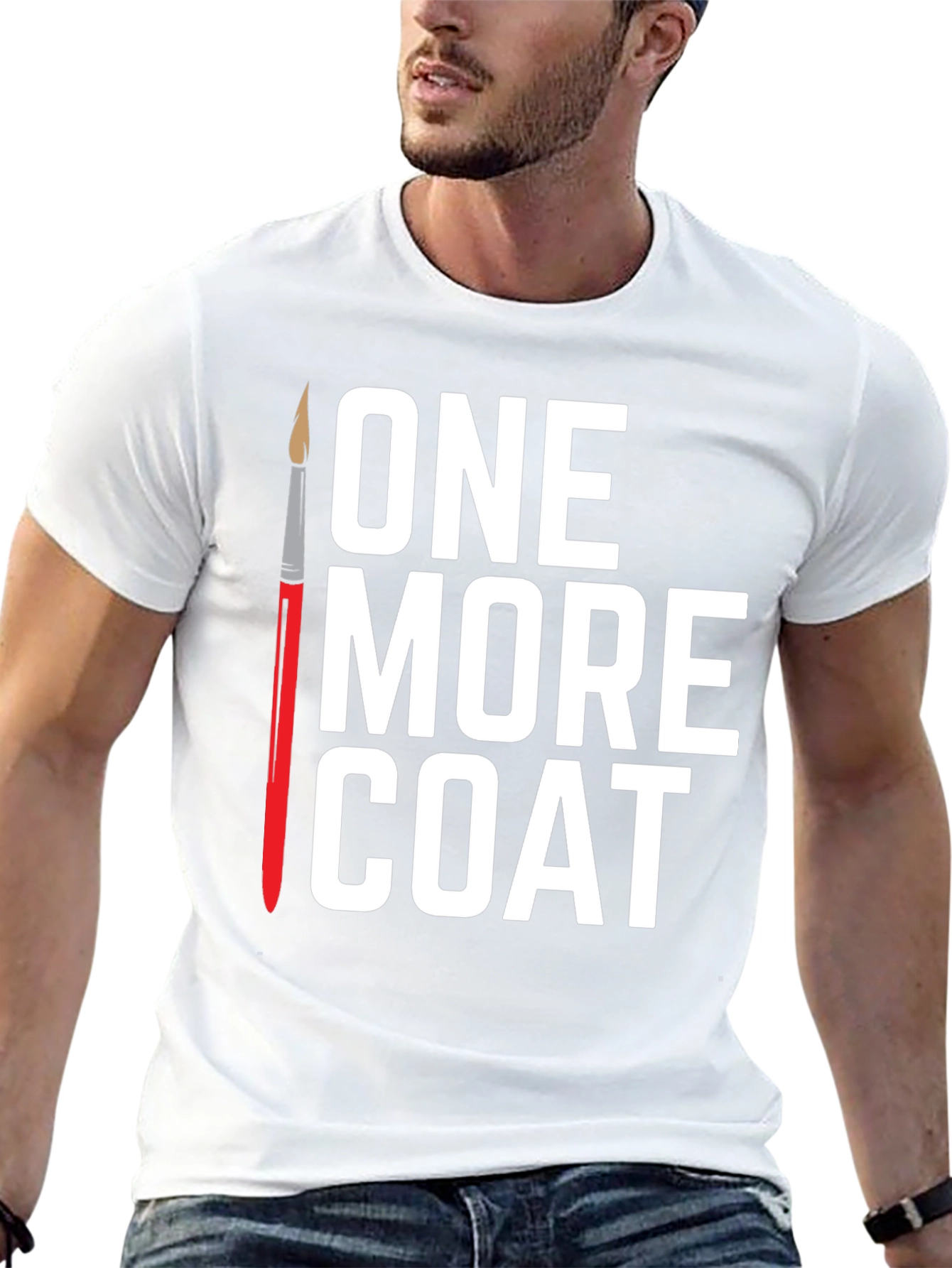 One More Coat T-Shirt - Painters Tee