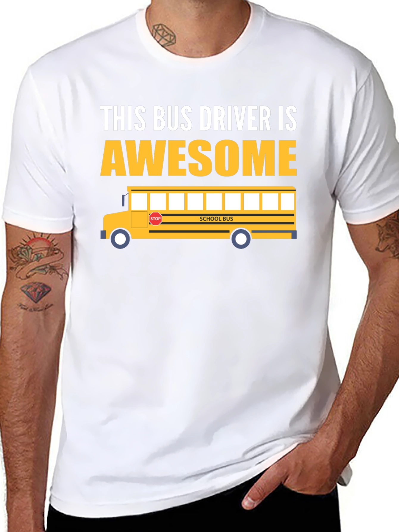Awesome Bus Driver T-Shirt