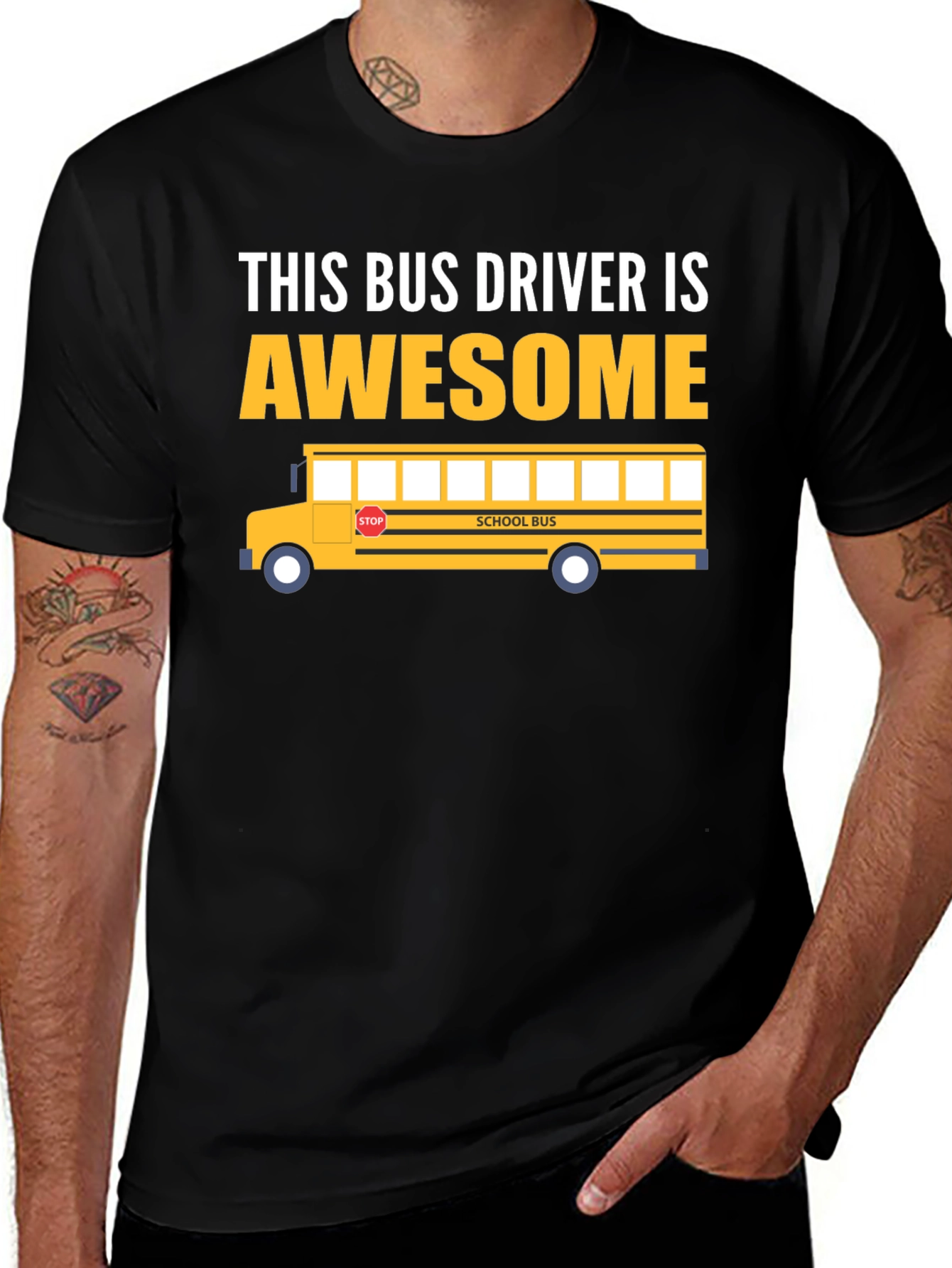 Awesome Bus Driver T-Shirt