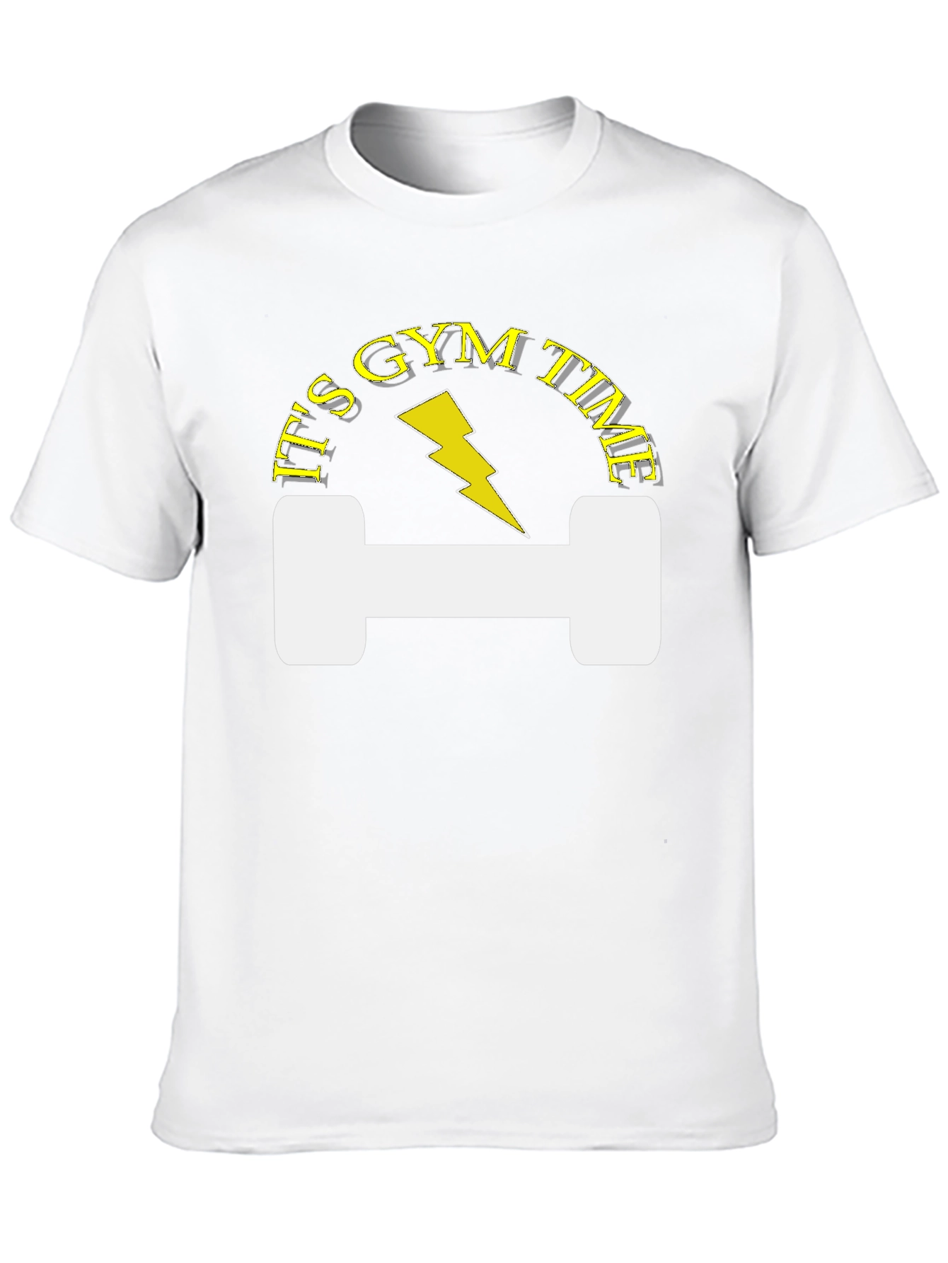 Its Gym Time Black T-Shirt