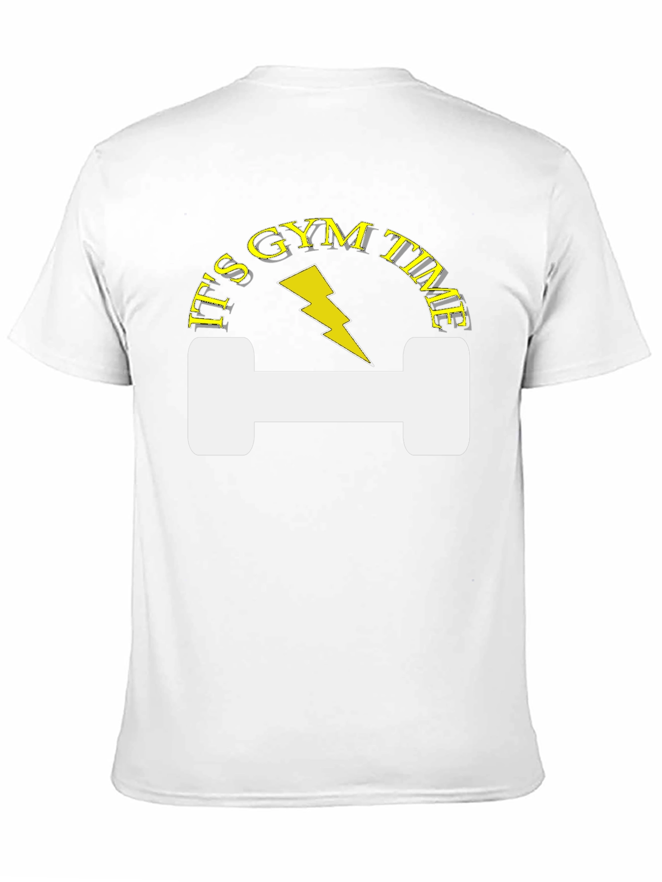 Its Gym Time Black T-Shirt