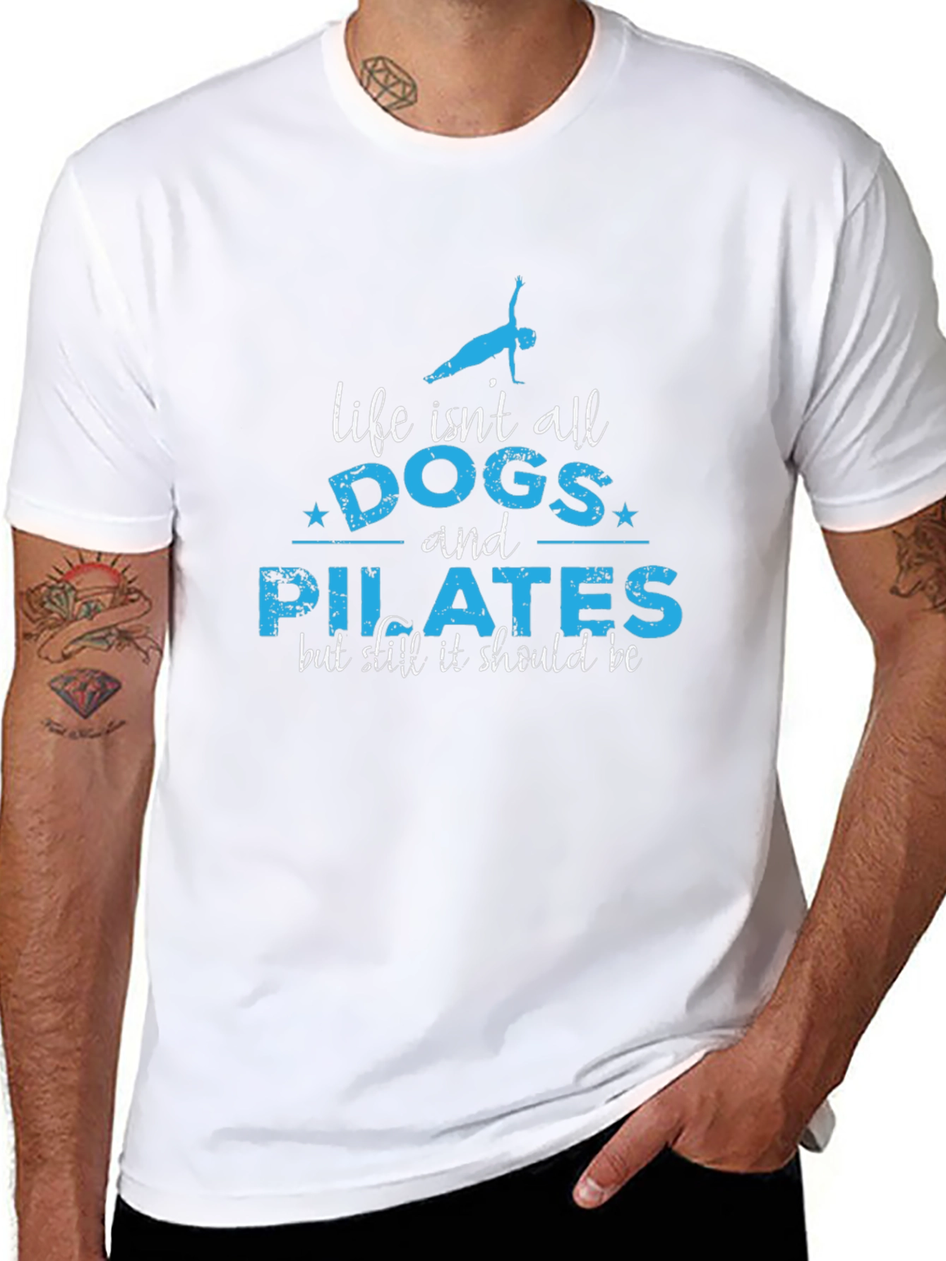 Life Isnt All Dogs and Pilates T-Shirt