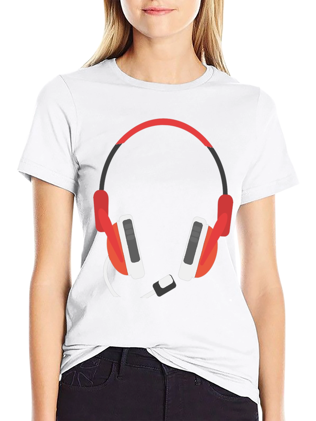 Gaming Headset T-Shirt - Gamer Style Tee