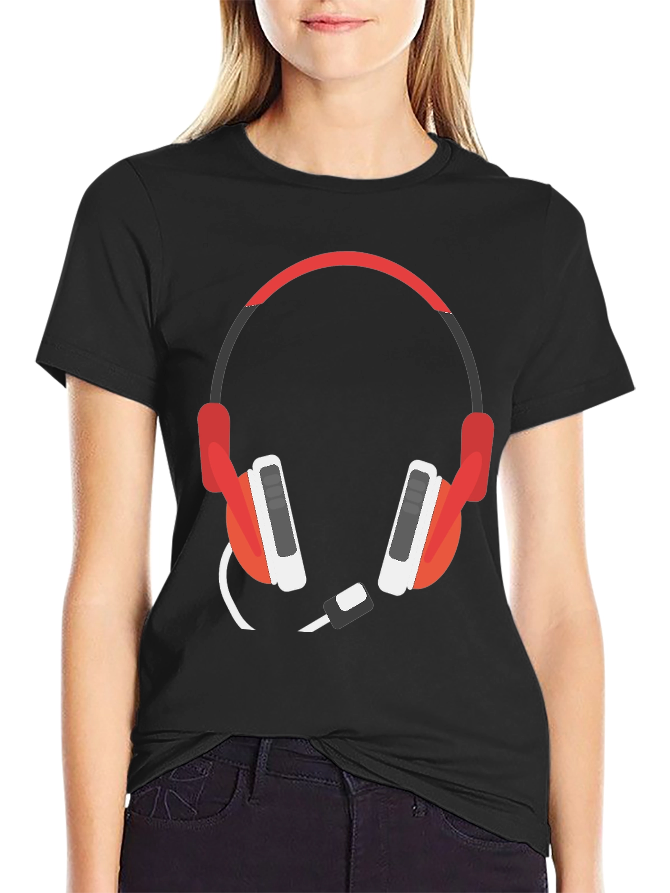 Gaming Headset T-Shirt - Gamer Style Tee