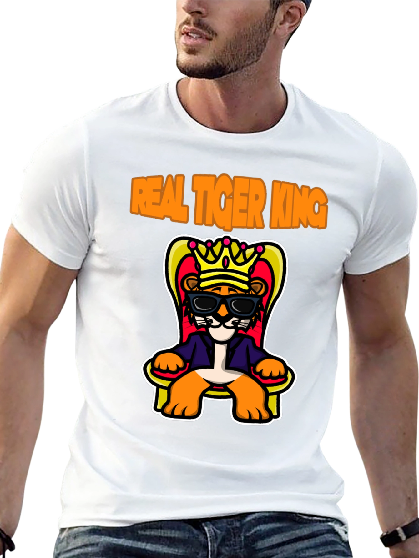 Real Tiger King Graphic T-Shirt