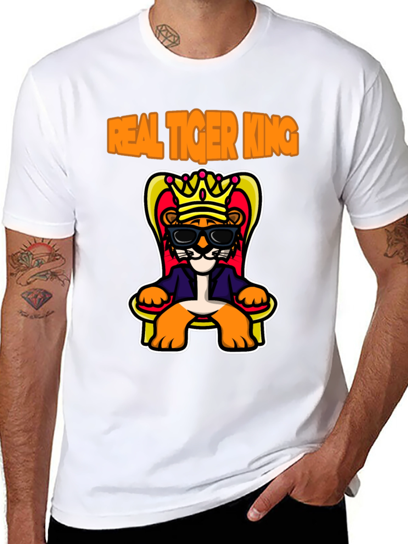 Real Tiger King Graphic T-Shirt