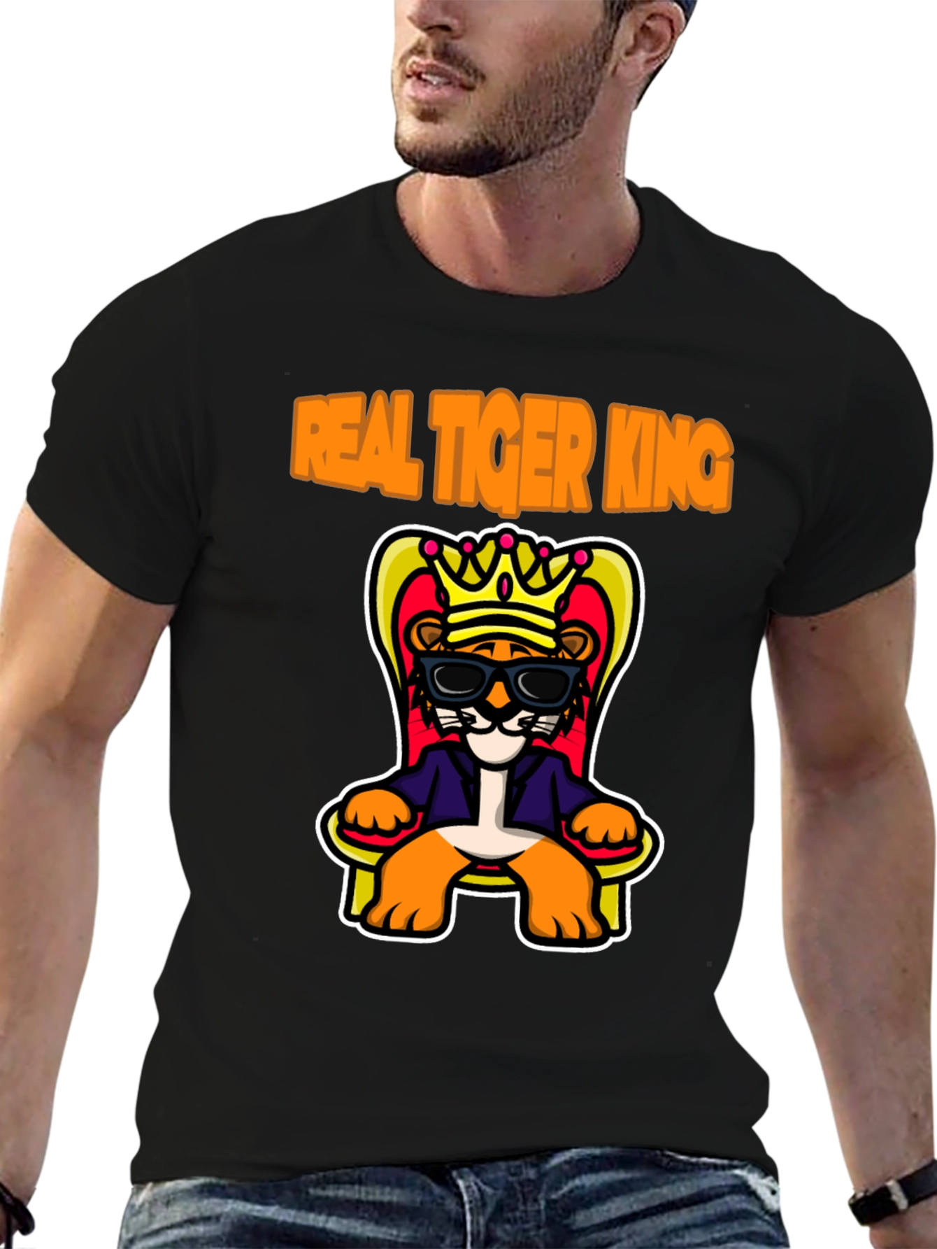 Real Tiger King Graphic T-Shirt