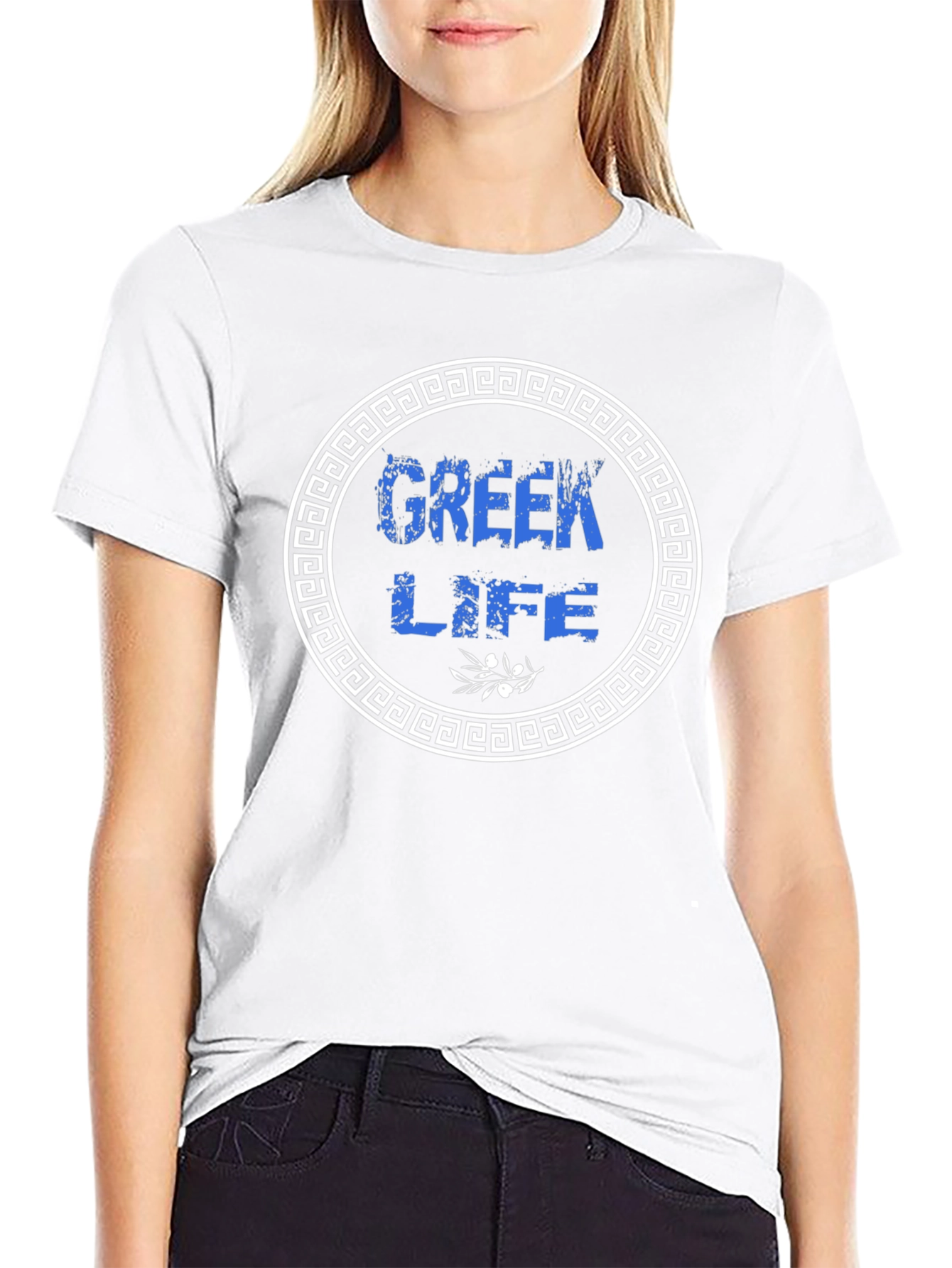 Greek Life Black T-Shirt