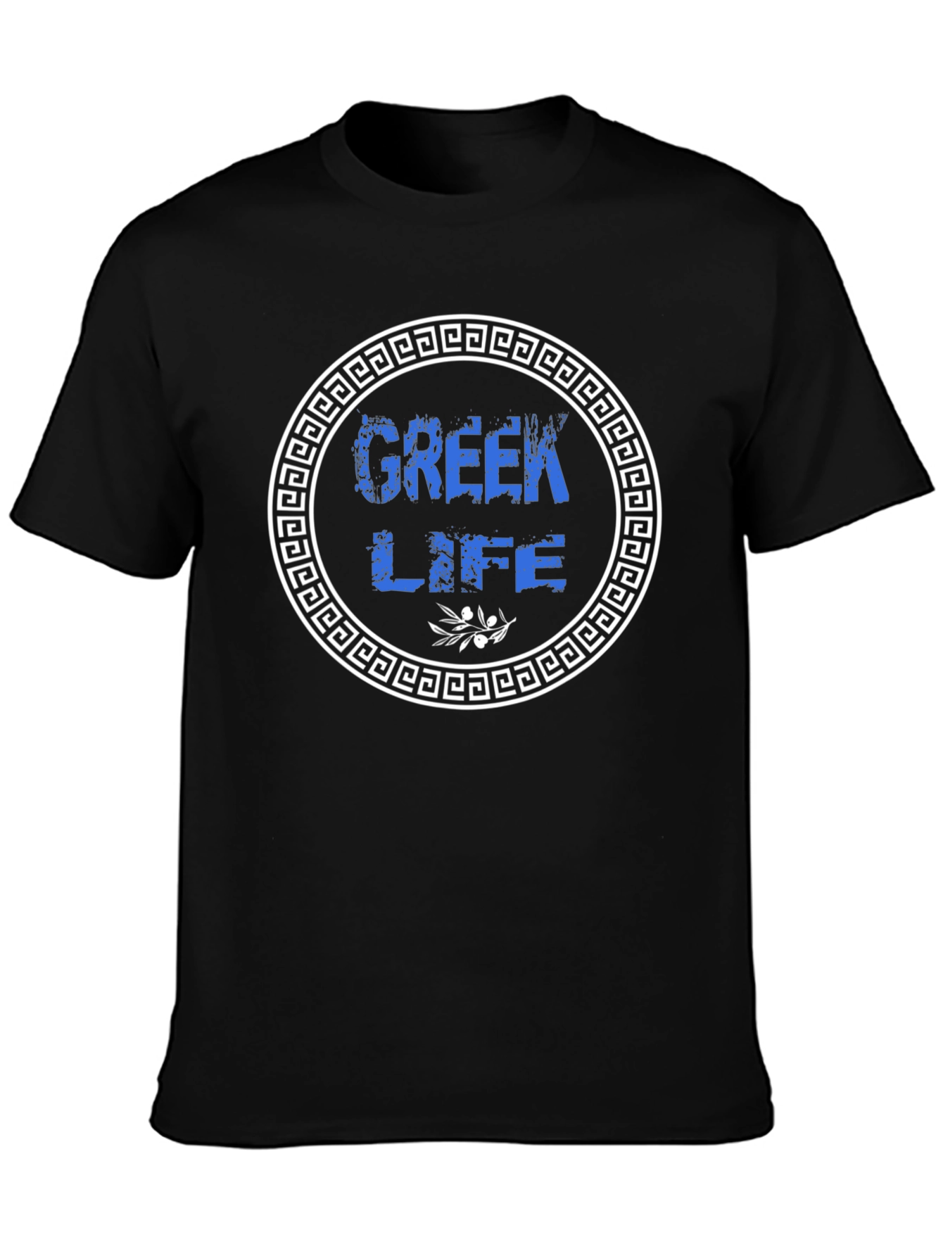 Greek Life Black T-Shirt