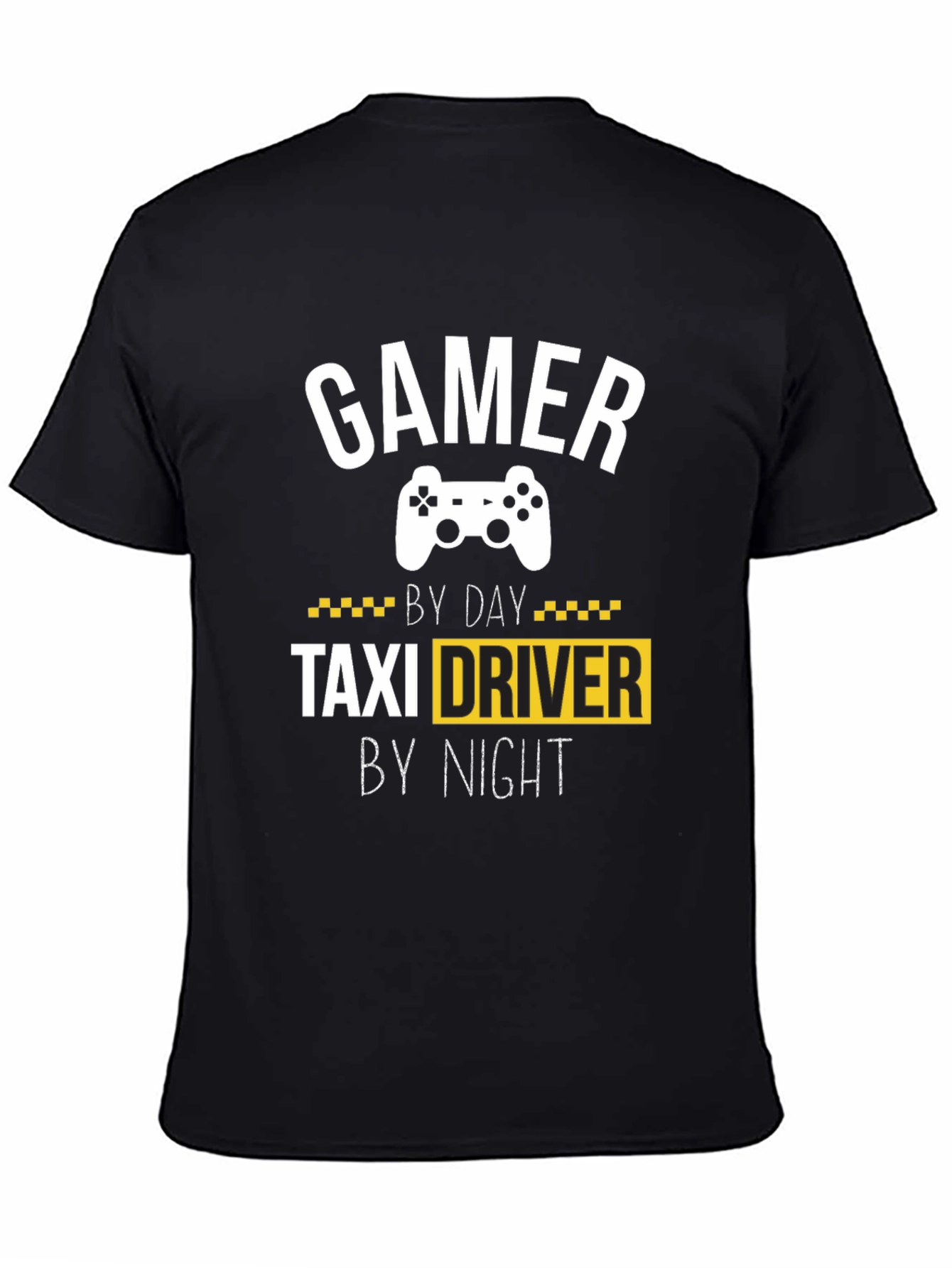 Gamer Taxi Driver T-Shirt - Funny Graphic Tee