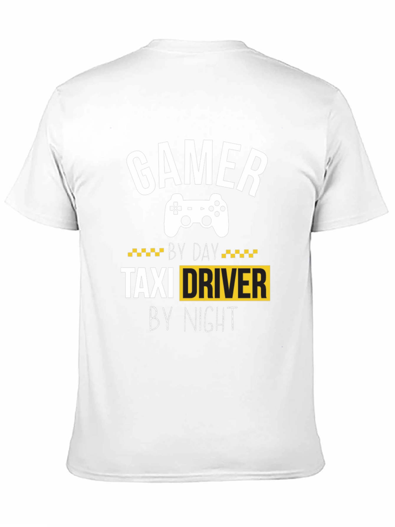 Gamer Taxi Driver T-Shirt - Funny Graphic Tee