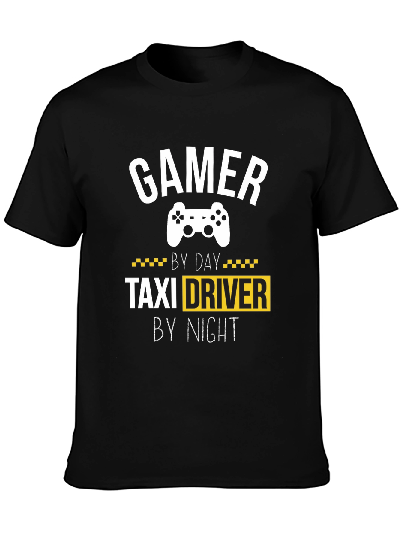Gamer Taxi Driver T-Shirt - Funny Graphic Tee