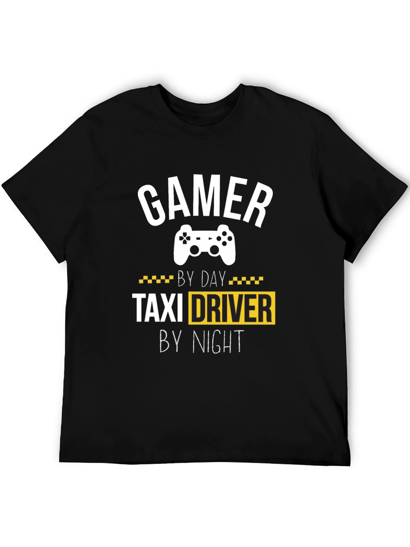 Gamer Taxi Driver T-Shirt - Funny Graphic Tee