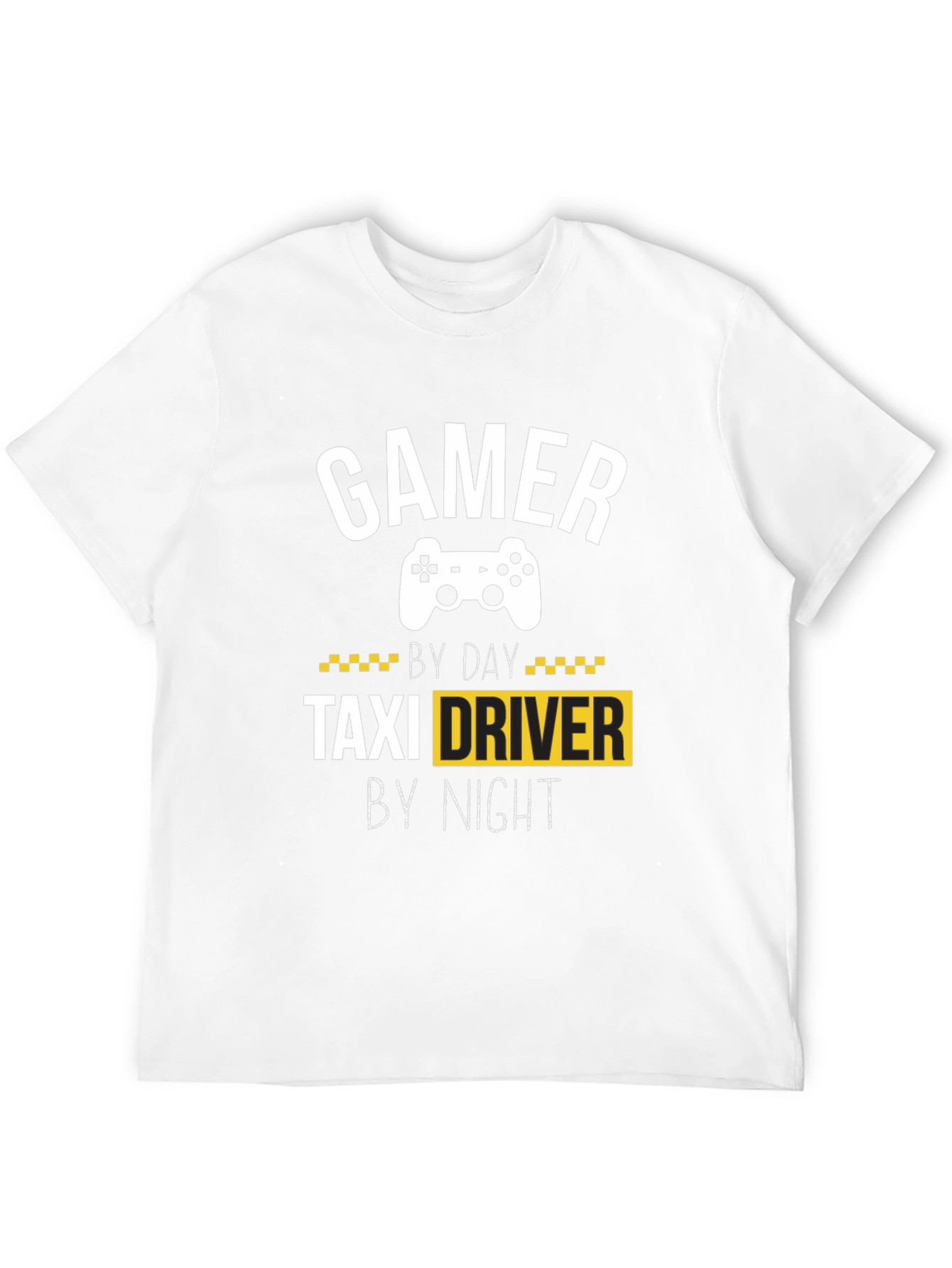 Gamer Taxi Driver T-Shirt - Funny Graphic Tee