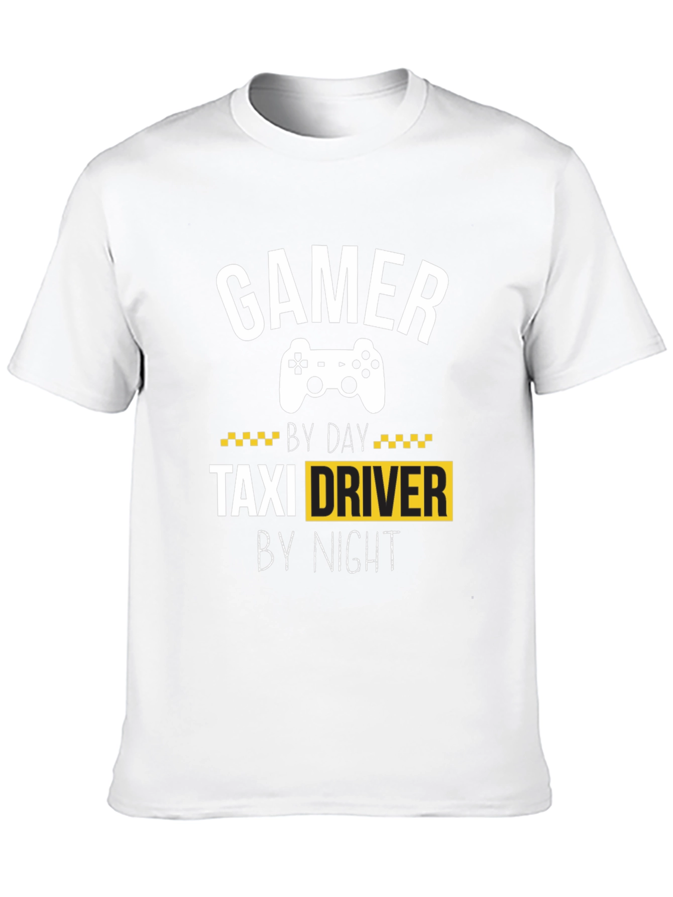 Gamer Taxi Driver T-Shirt - Funny Graphic Tee