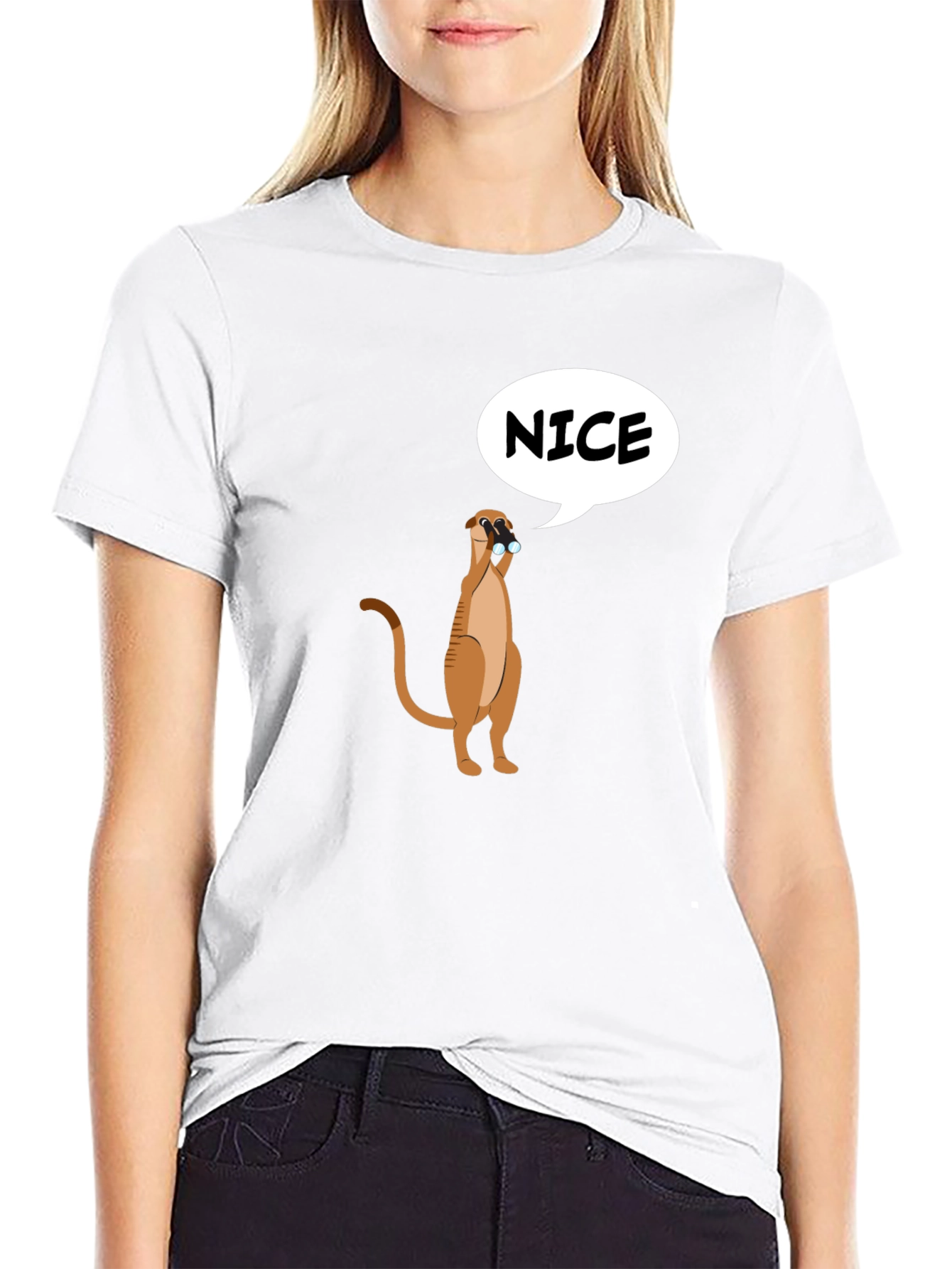 Funny Meerkat Nice T-Shirt - Unisex