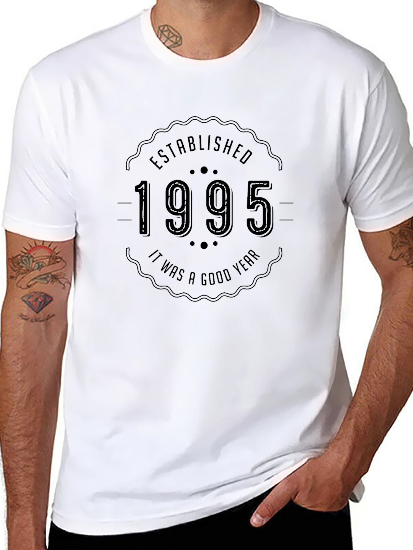 Established 1995 Graphic T-Shirt - A Good Year Tee