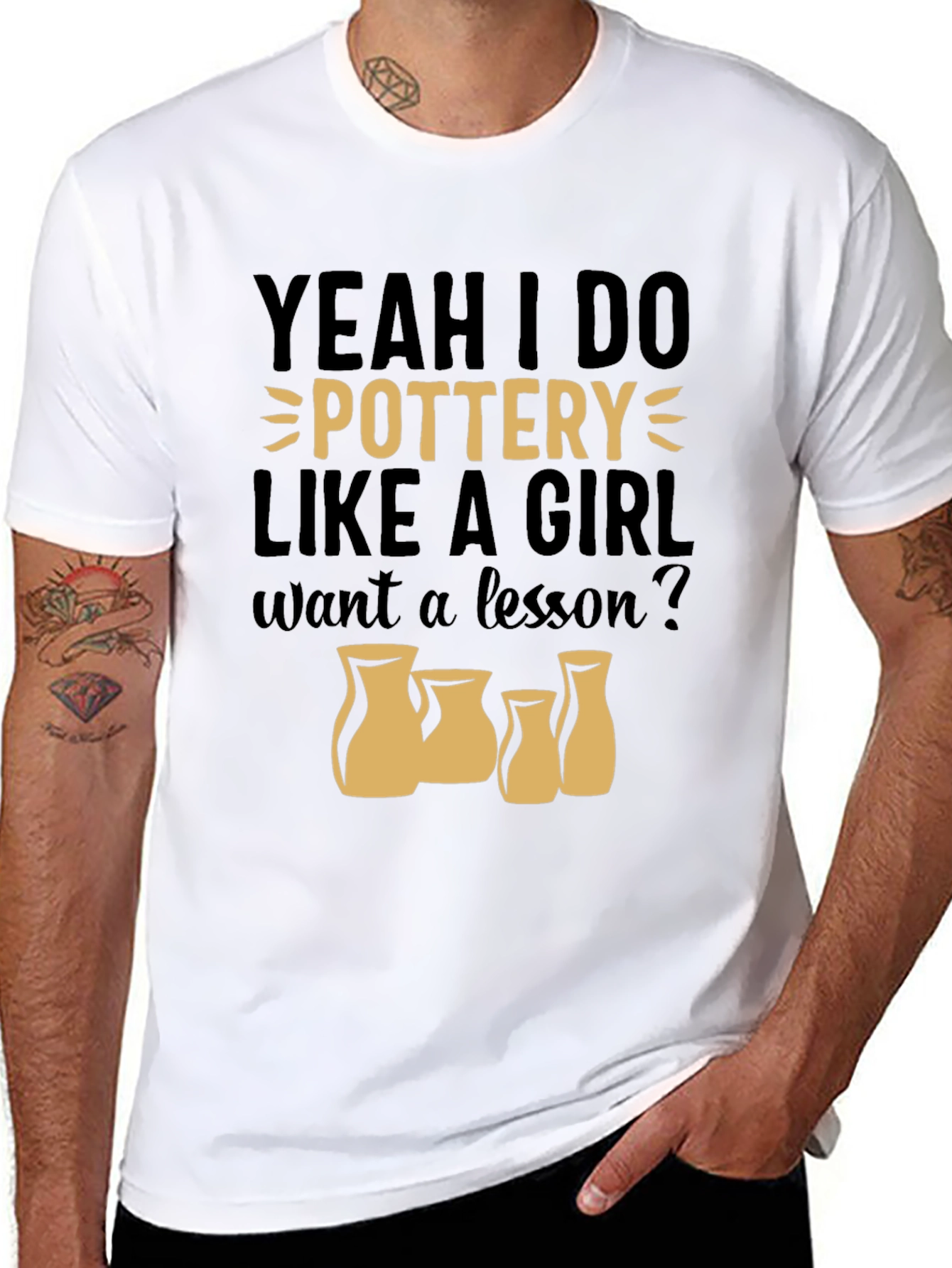 Pottery Like a Girl T-Shirt