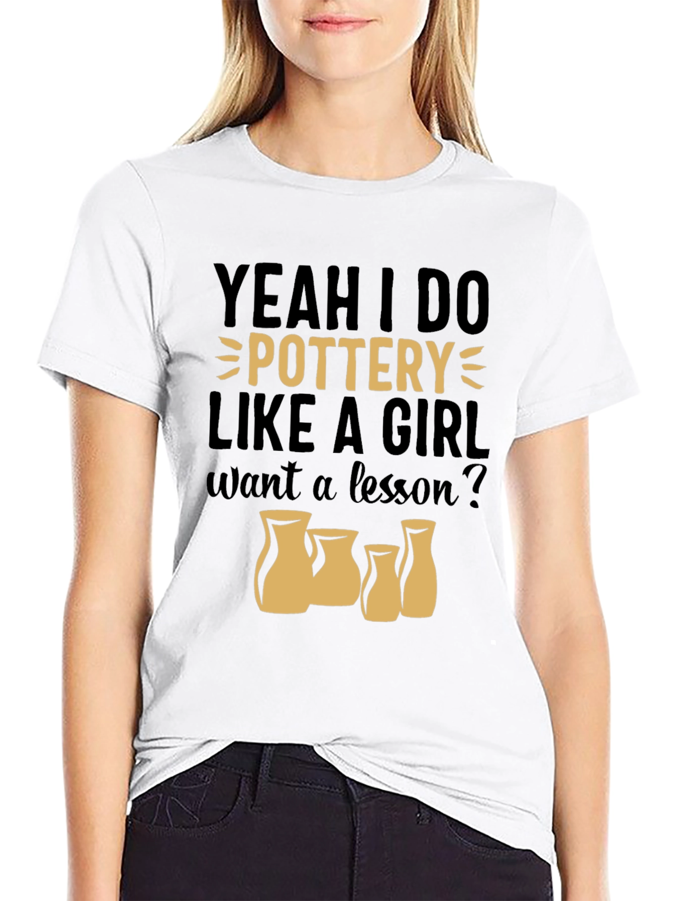 Pottery Like a Girl T-Shirt