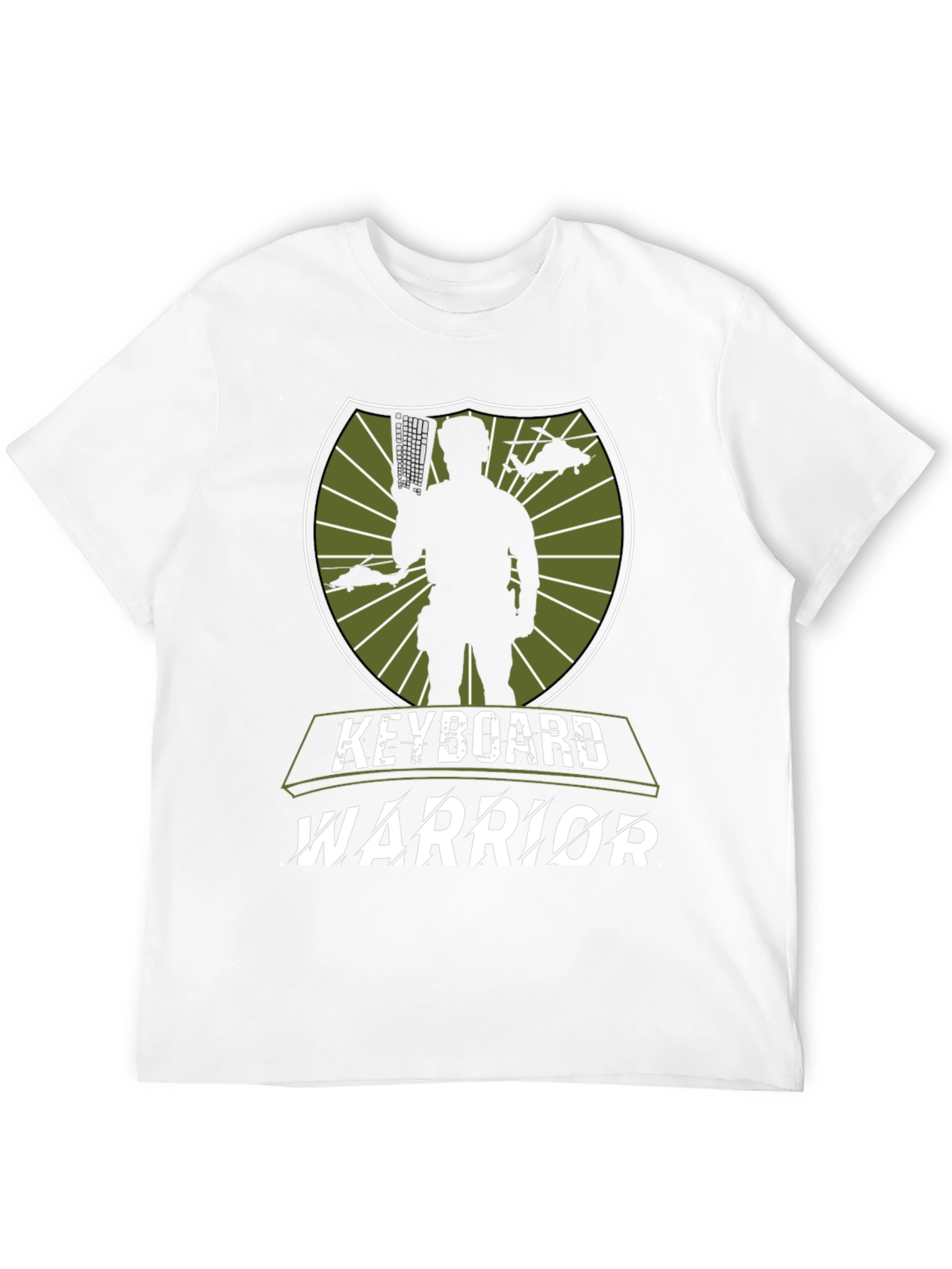 Keyboard Warrior T-Shirt: Gaming & Coding Apparel