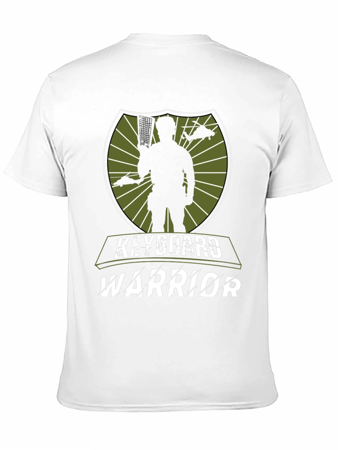 Keyboard Warrior T-Shirt: Gaming & Coding Apparel