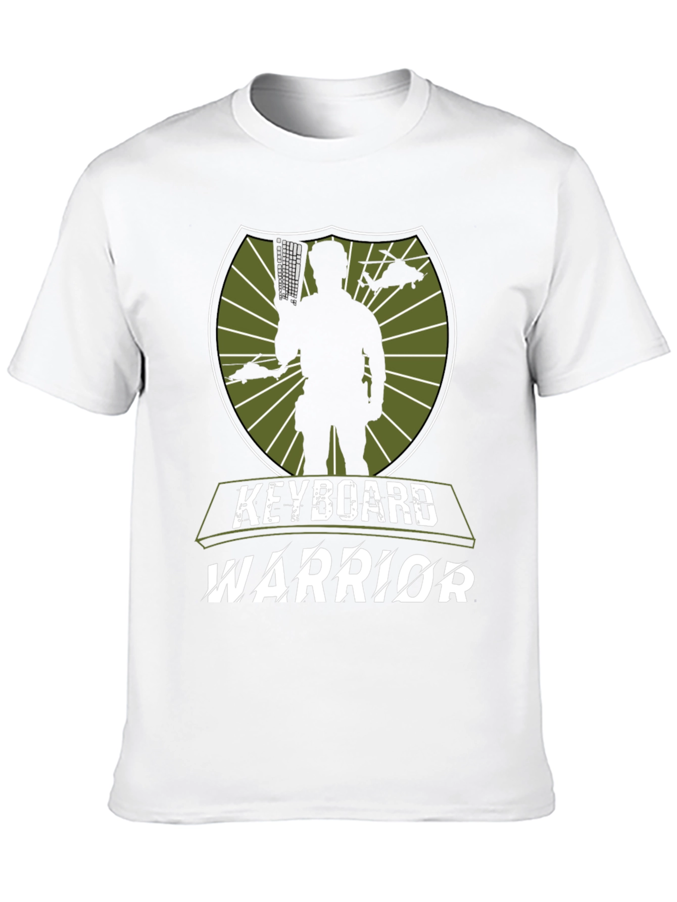 Keyboard Warrior T-Shirt: Gaming & Coding Apparel