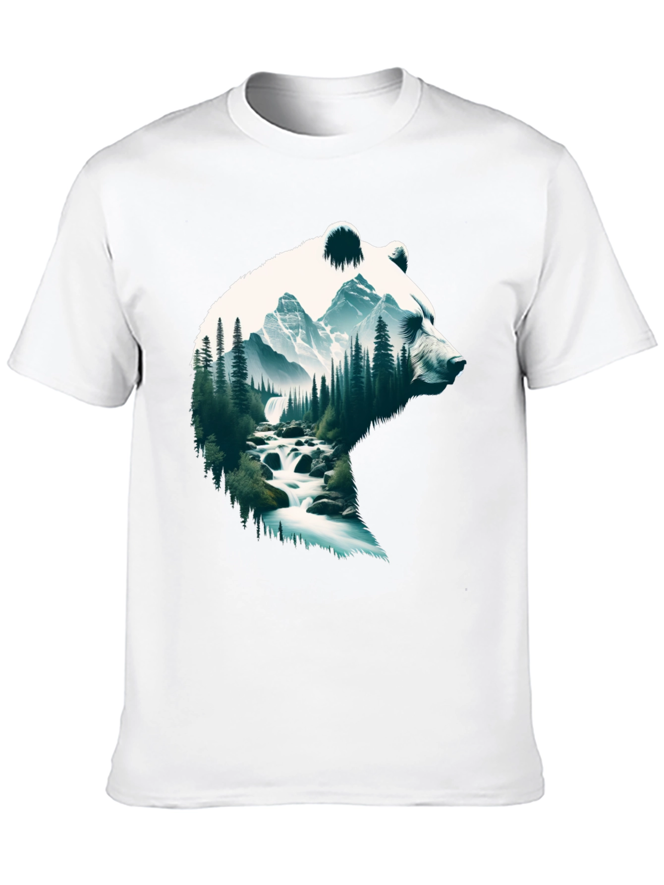 Nature Bear T-Shirt - Outdoor Adventure Tee