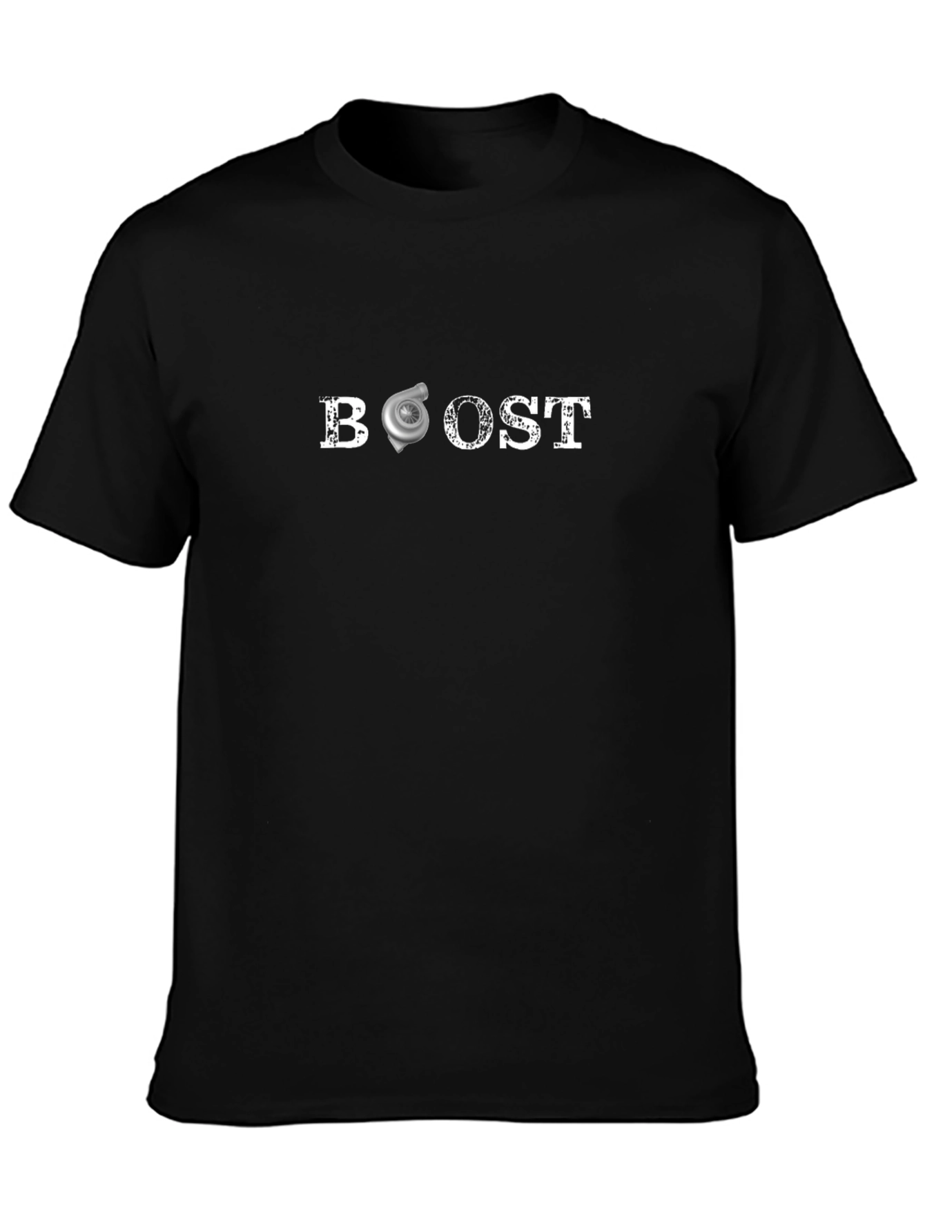 Boost Turbo Graphic Tee - Black Cotton T-Shirt