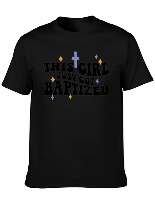 Baptized Girl T-Shirt - Christian Apparel