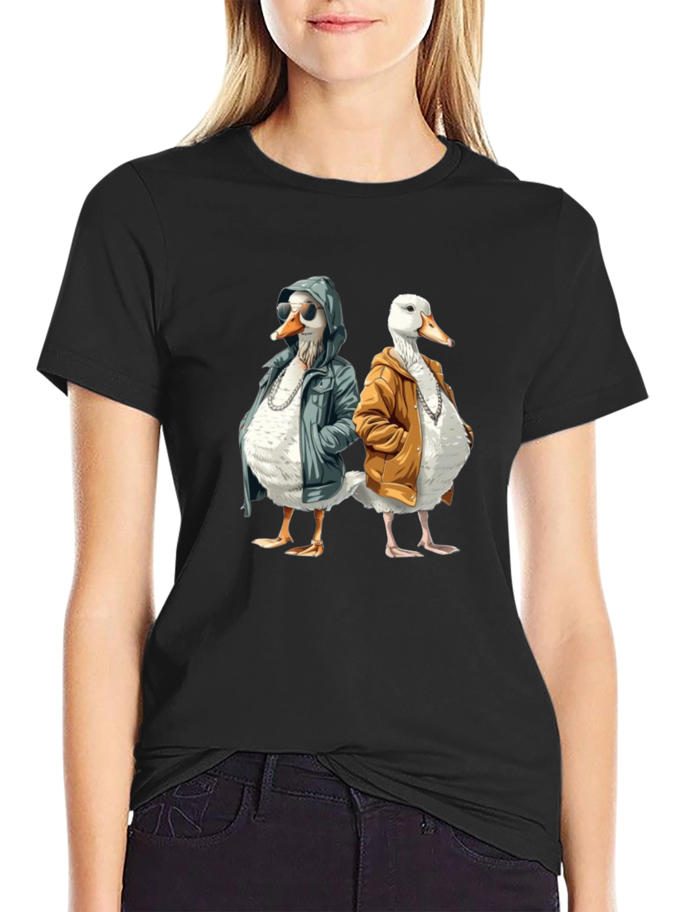 Duck Bros Graphic Tee - Cool Animal T-Shirt