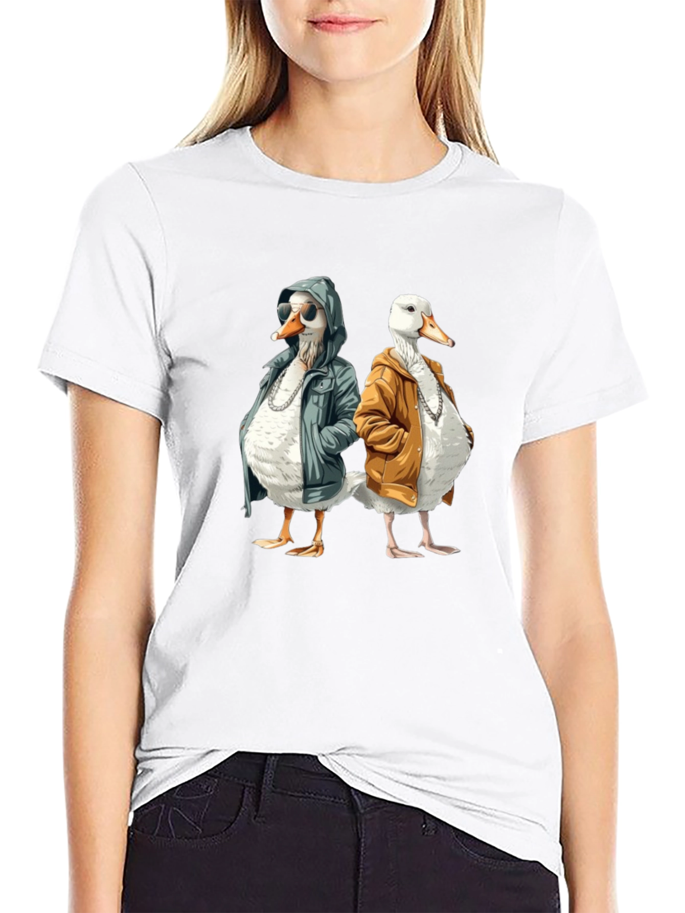 Duck Bros Graphic Tee - Cool Animal T-Shirt