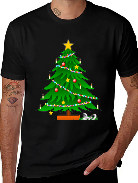 Festive Christmas Tree T-Shirt - Holiday Style