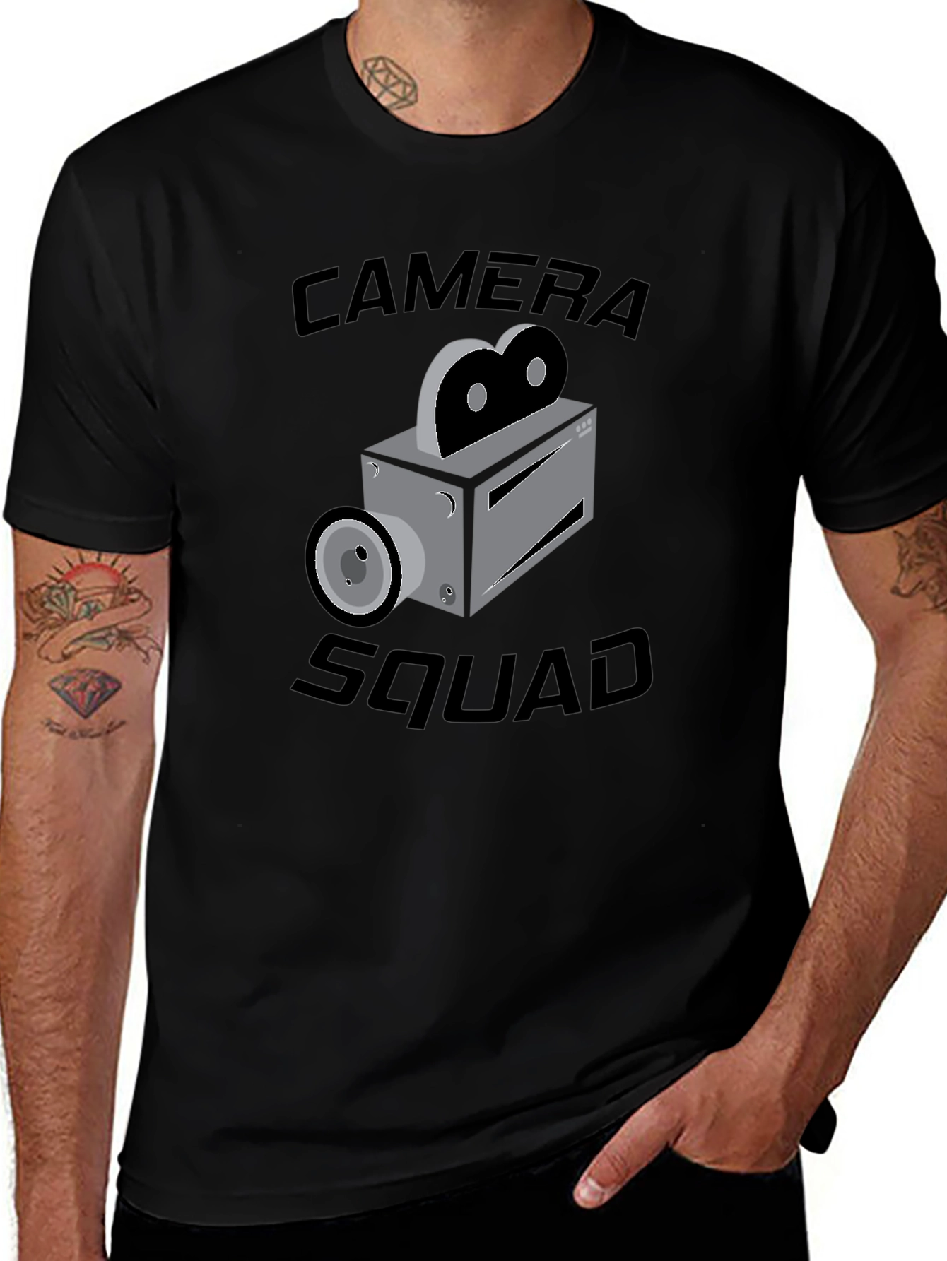 Camera Squad Graphic T-Shirt