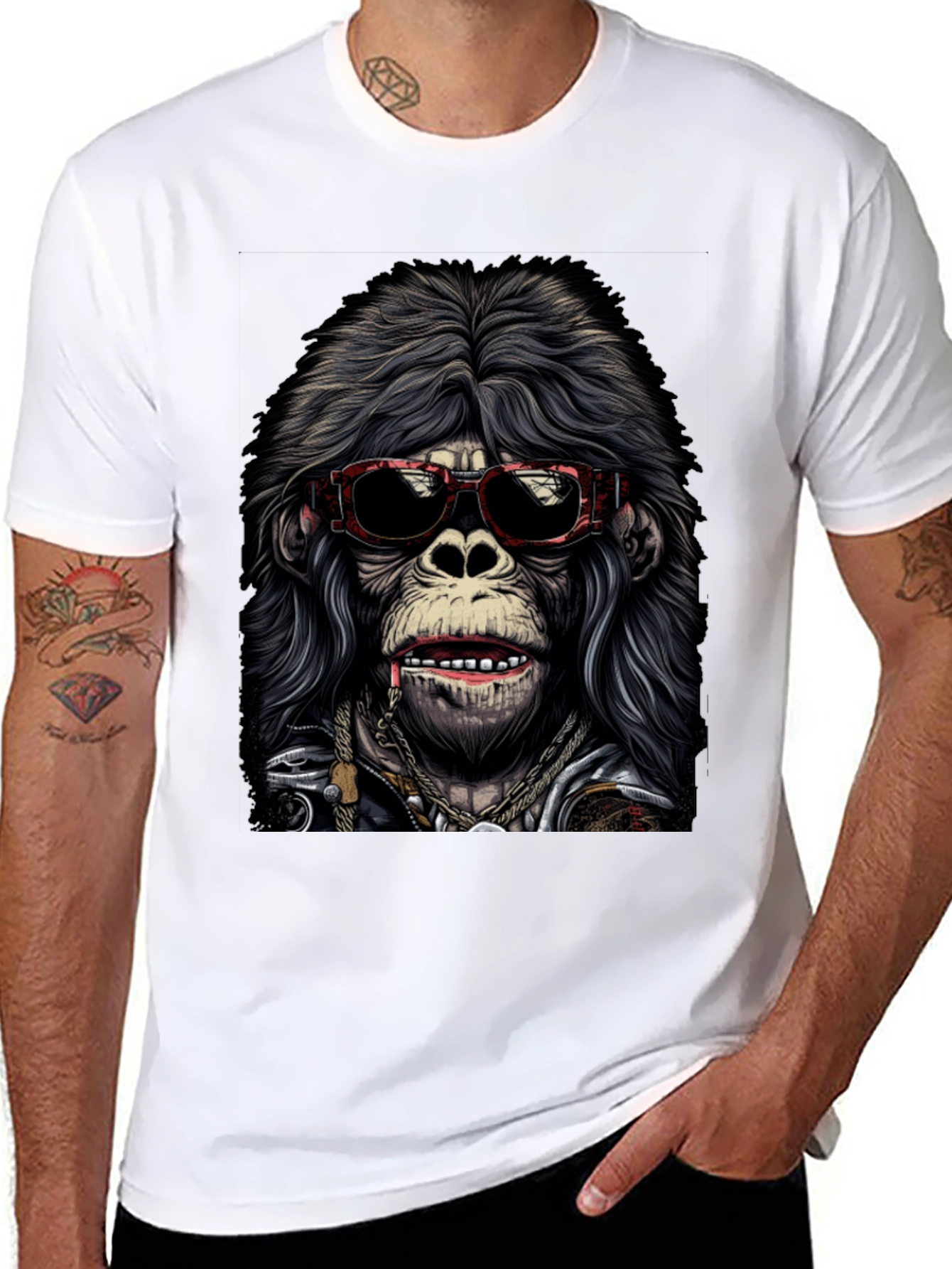 Cool Ape Graphic T-Shirt