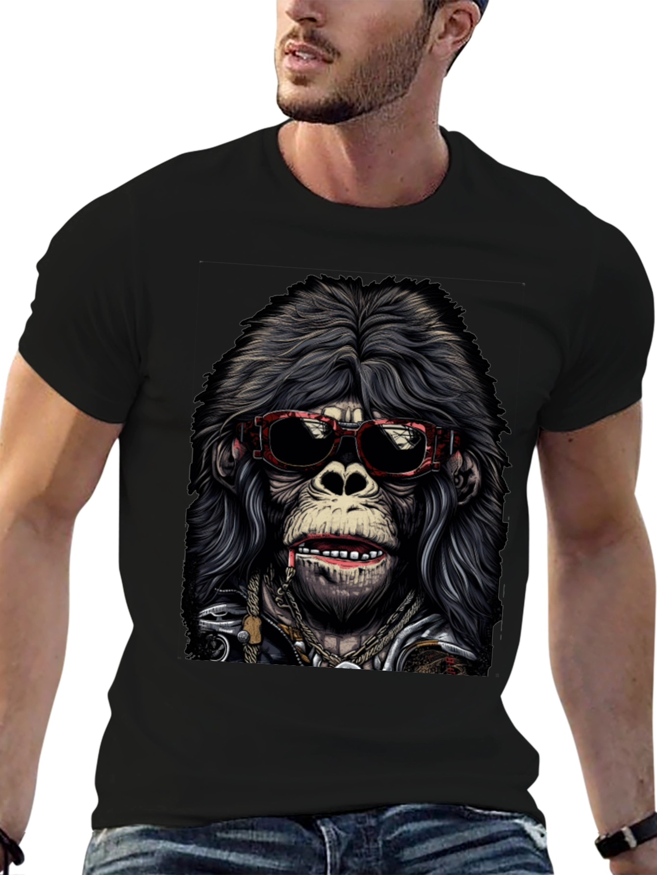 Cool Ape Graphic T-Shirt